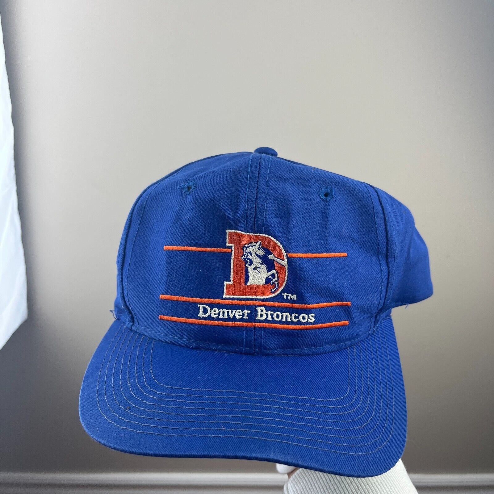 Vintage 90s Denver Broncos Snapback Hat NFL
