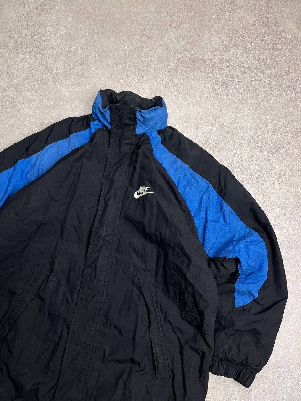 Nike Vintage Nike Big Swoosh Long Parka Jacket S Size US S / EU 44-46 / 1 - 3 Thumbnail