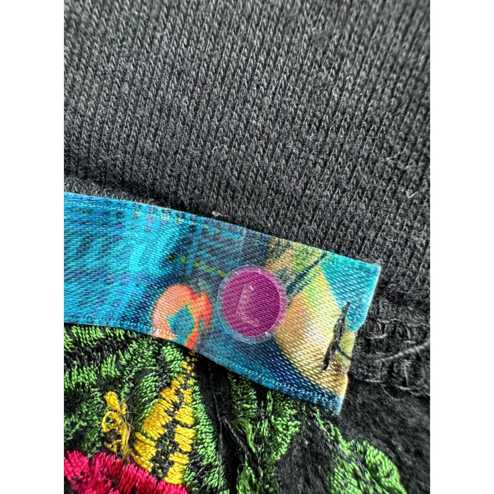 Desigual Desigual Skirt L Womens Knee Length A-Line Black Size 36" / US 14 / IT 50 - 5 Thumbnail