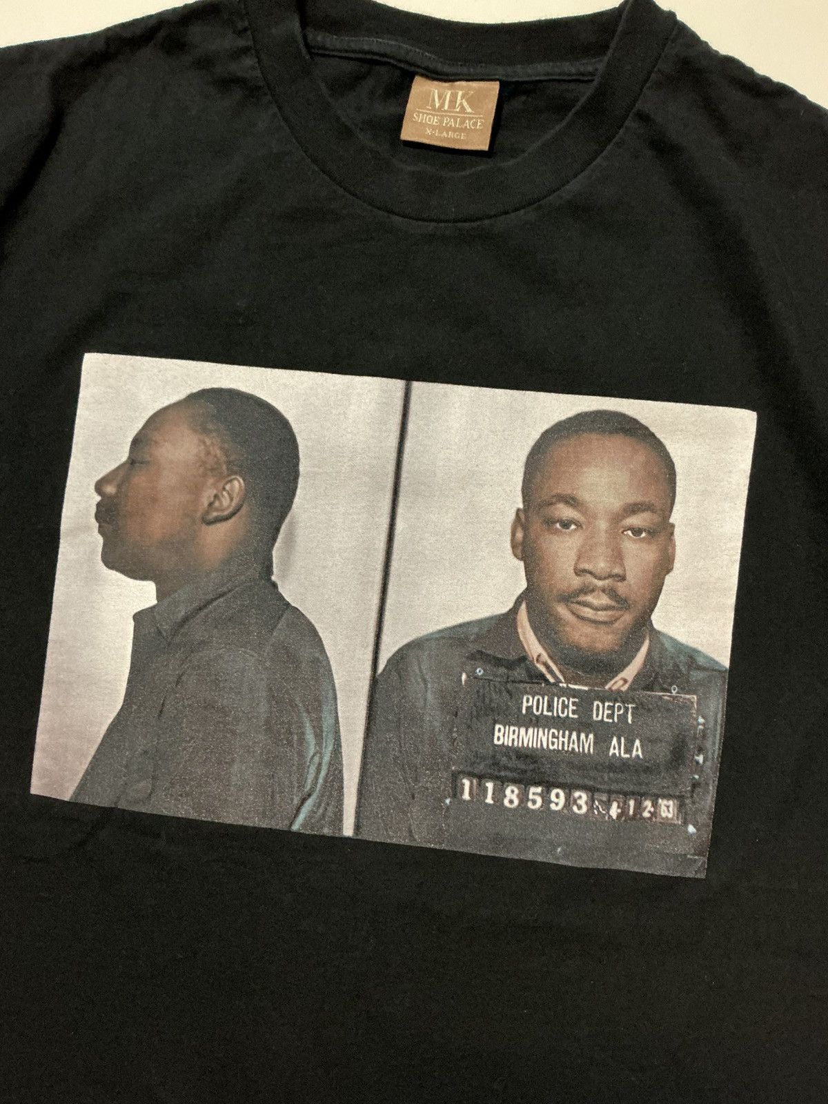 Shoe Palace Martin Luther King Jr Injustice Anywhere Is A Threat T-Shirt Size US L / EU 52-54 / 3 - 6 Thumbnail