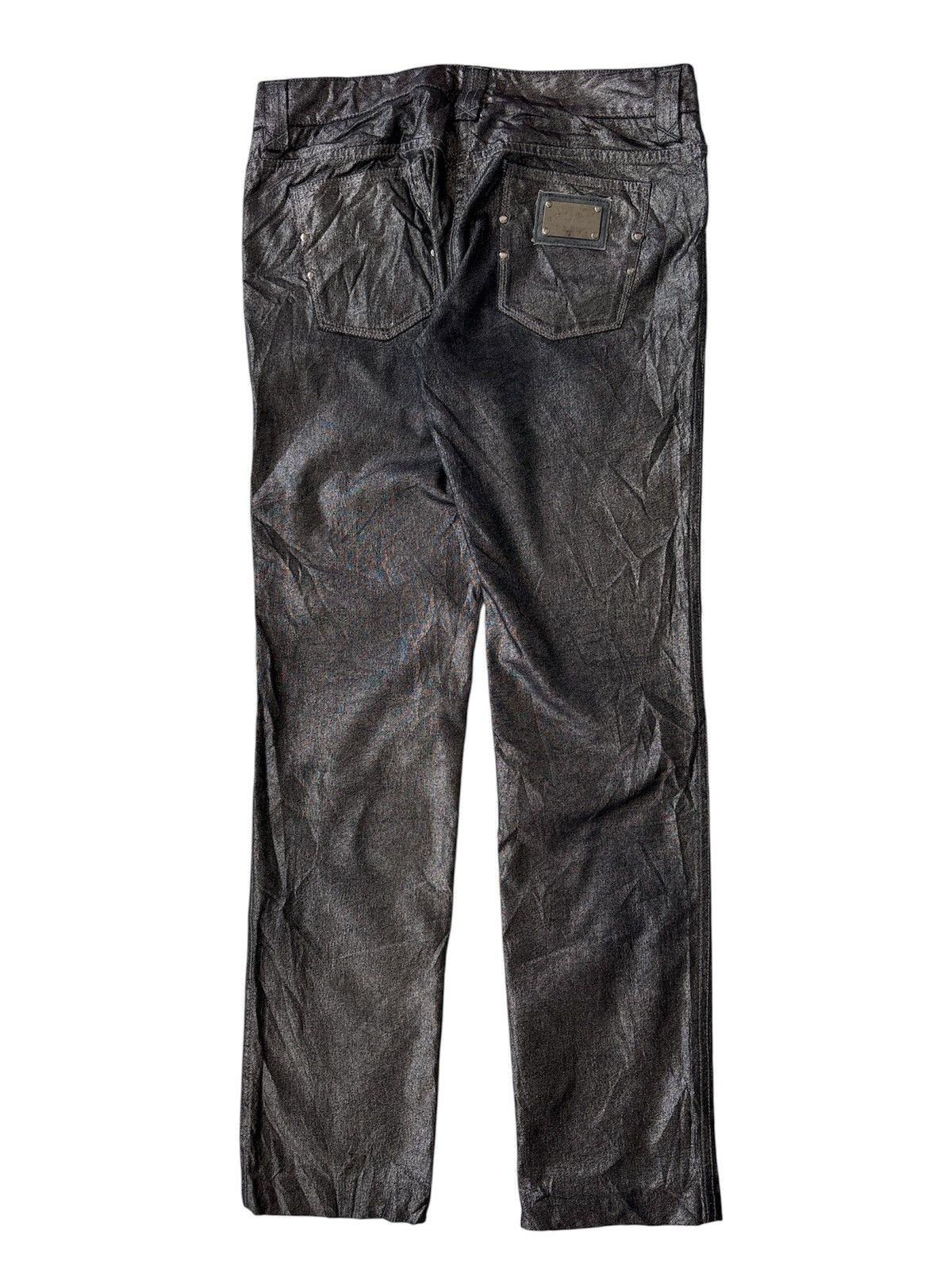 Hedi Slimane Radioactive Wax Coated Skinny Jeans Size US 30 / EU 46 - 17 Thumbnail