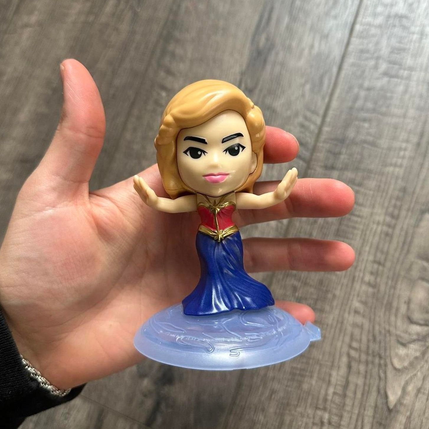 Marvel Comics McDonalds Captain Marvel The Marvels Figure Action Figure Size ONE SIZE - 1 Thumbnail