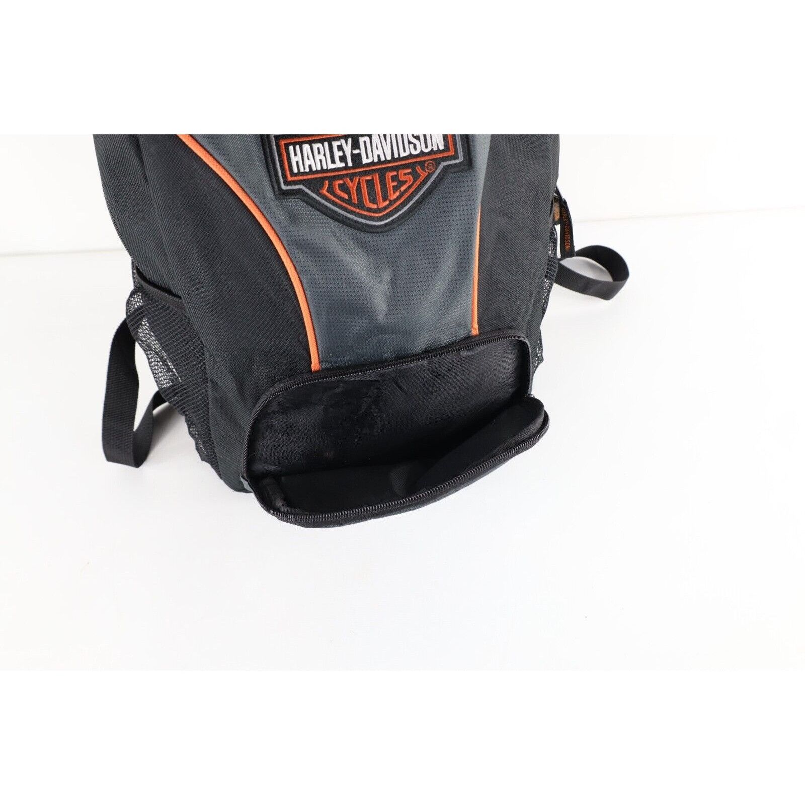 Harley Davidson × Vintage Vintage 90s Distressed Harley Davidson Motorcycle Backpack Size ONE SIZE - 9 Thumbnail