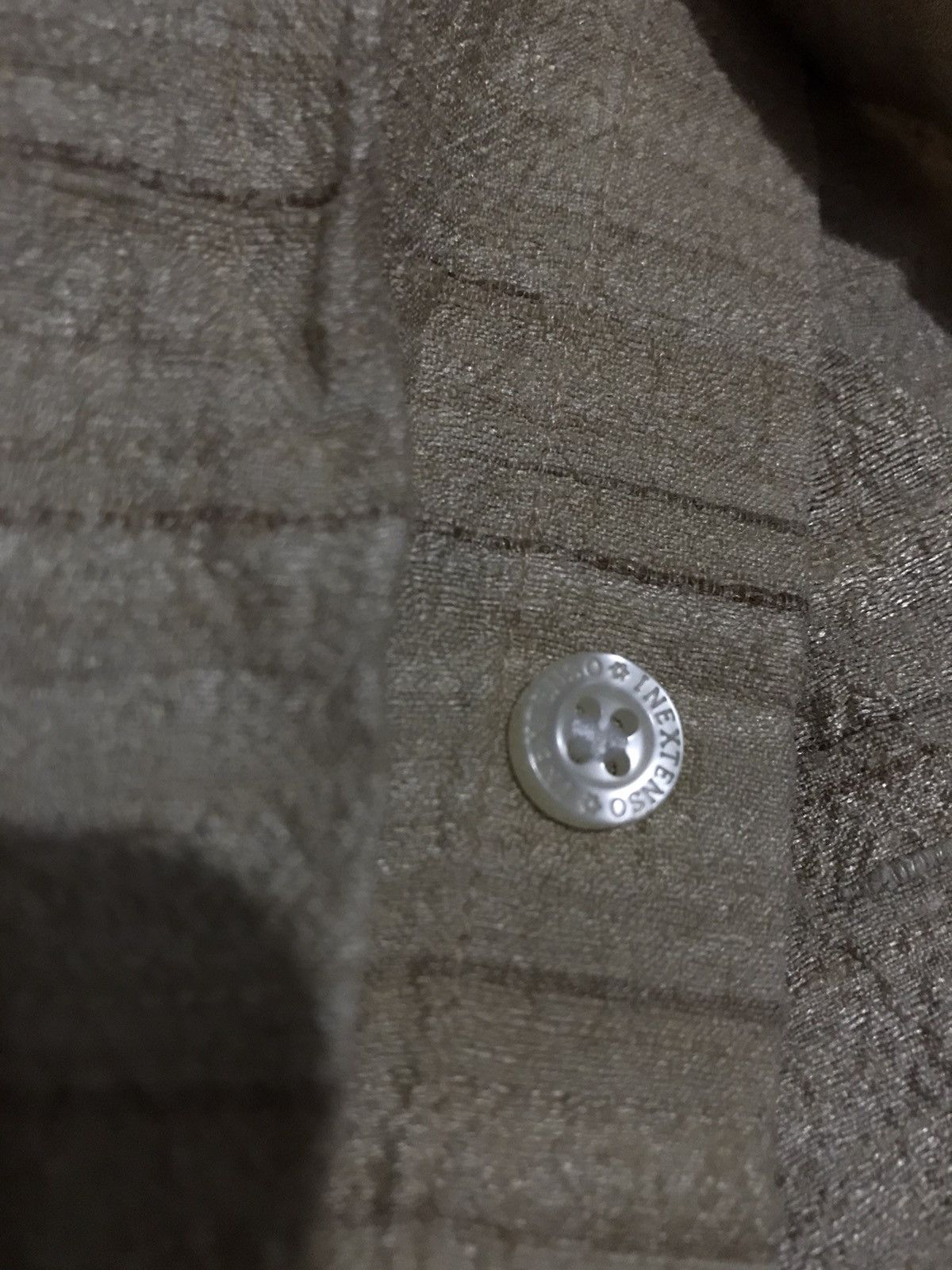 Other PURE RAW SILK TEXTURED CEOPPED SUMMER BUTTON UP Size US S / EU 44-46 / 1 - 13 Thumbnail