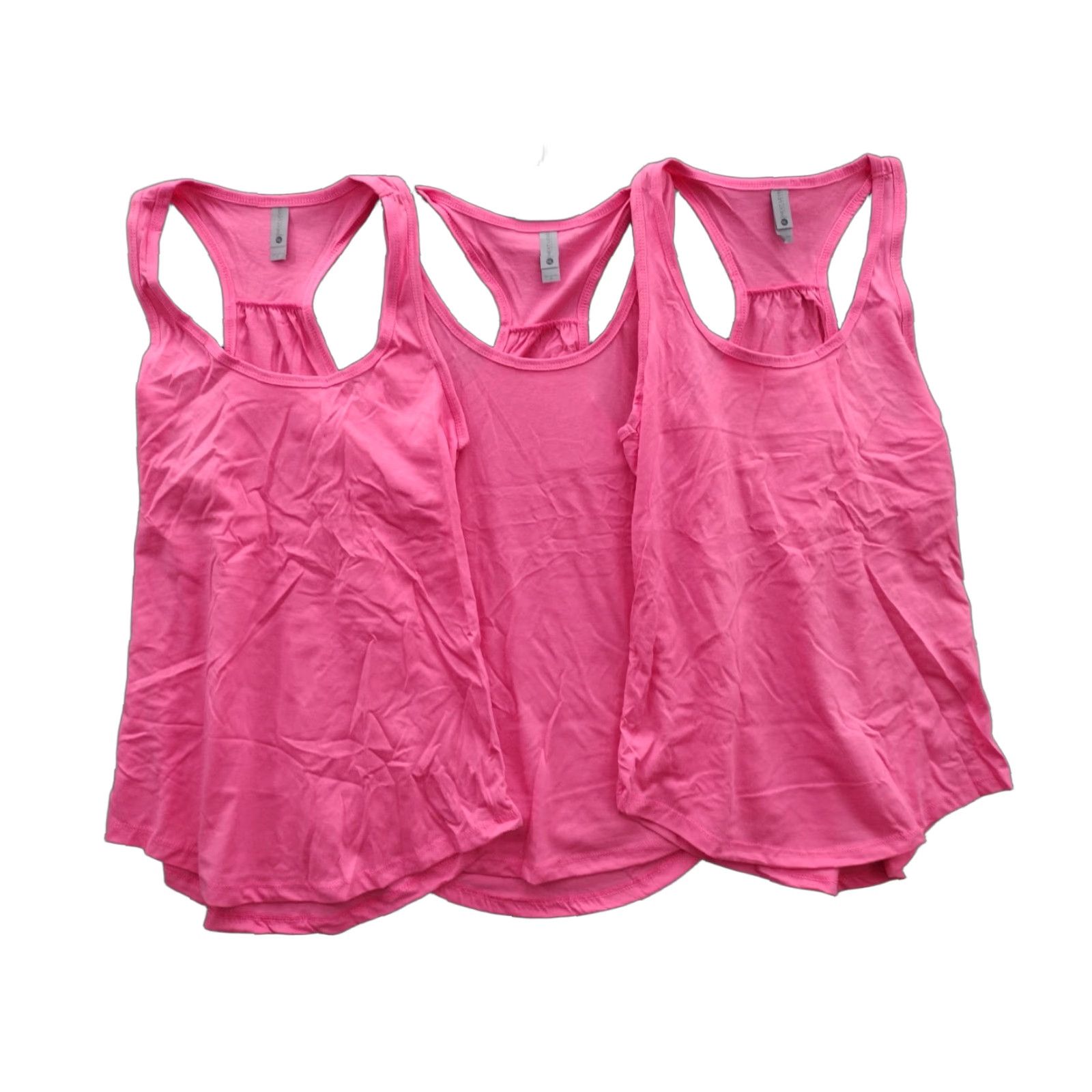 Next Level Next Level Women’s Racerback Athletic Tank Top Shirt Pink S Size S / US 4 / IT 40 - 1 Thumbnail