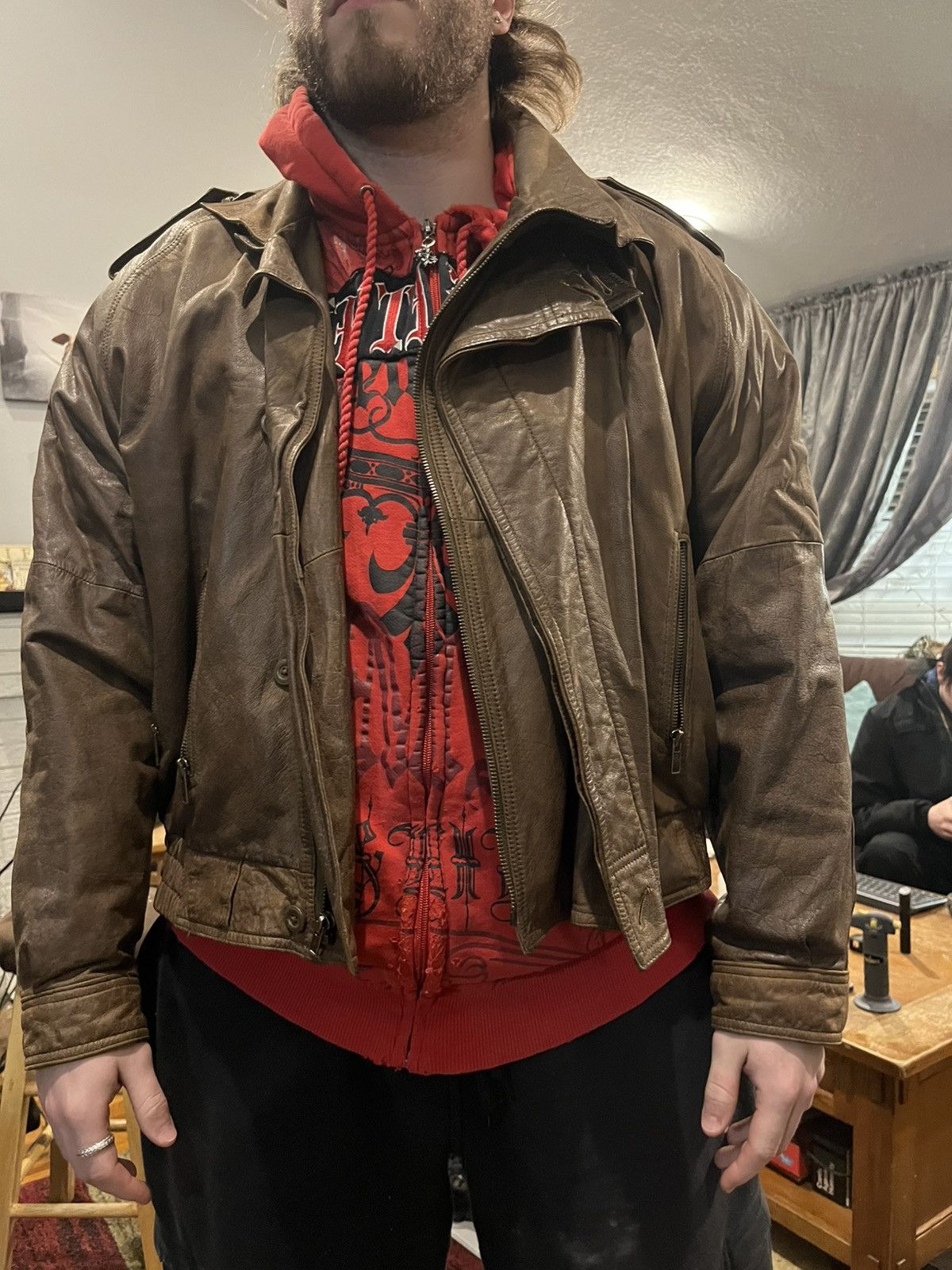 Vintage Vintage 80’s Korean bomber jacket Size US L / EU 52-54 / 3 - 7 Thumbnail