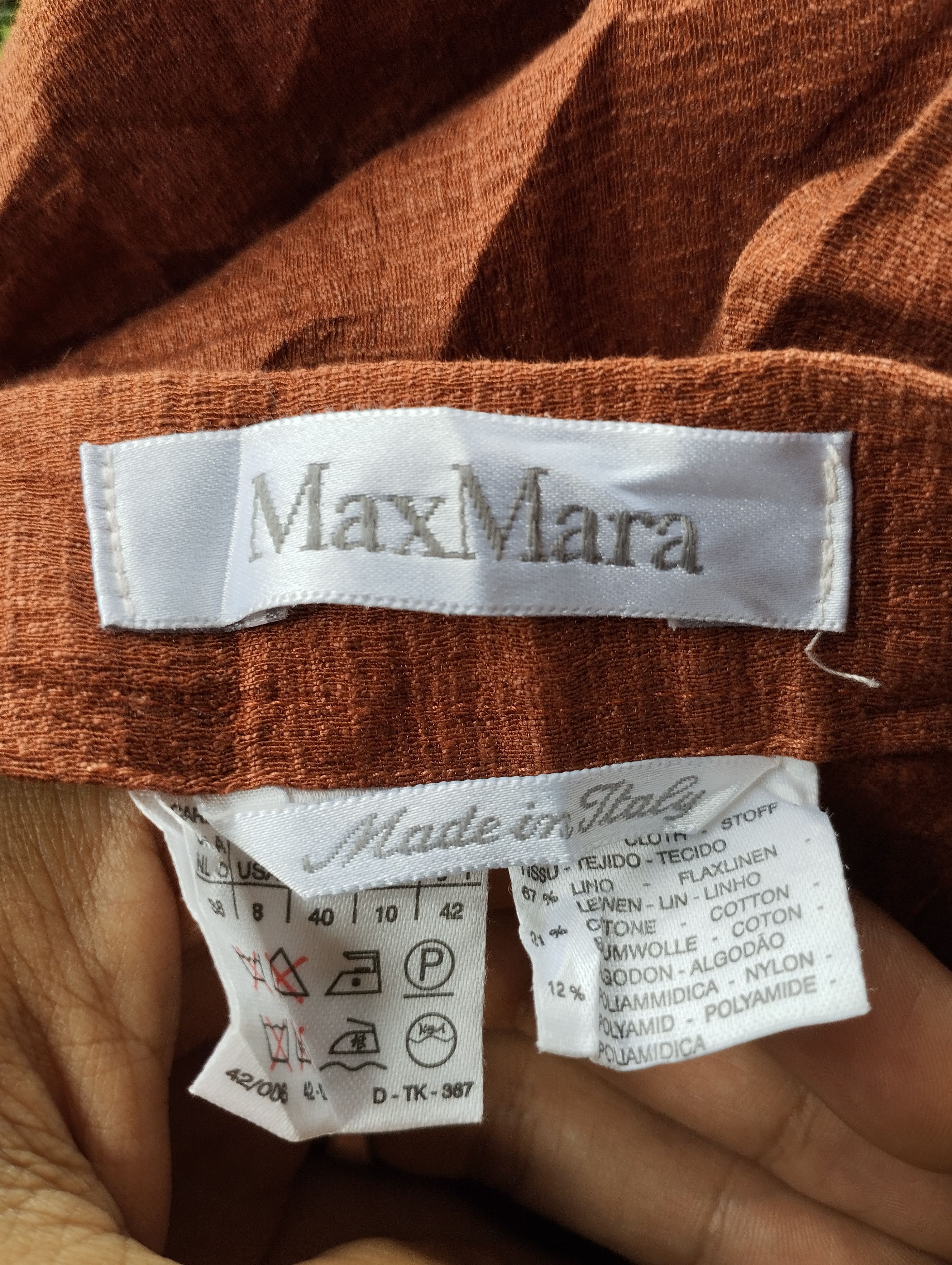 Max Mara Max Mara Chinos Pants Size 24 Size 24" / US 00 / IT 34 - 7 Thumbnail