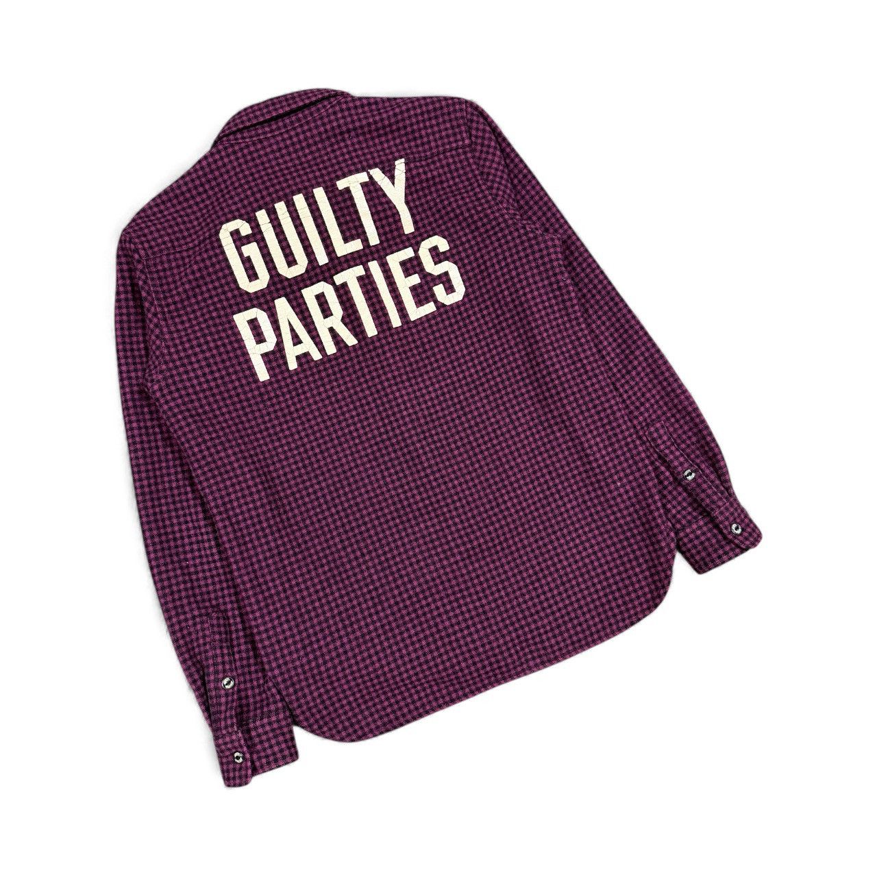 Wacko Maria Wacko Maria Guilty Parties Painted Houndstooth Flannel Red Size US M / EU 48-50 / 2 - 17 Thumbnail
