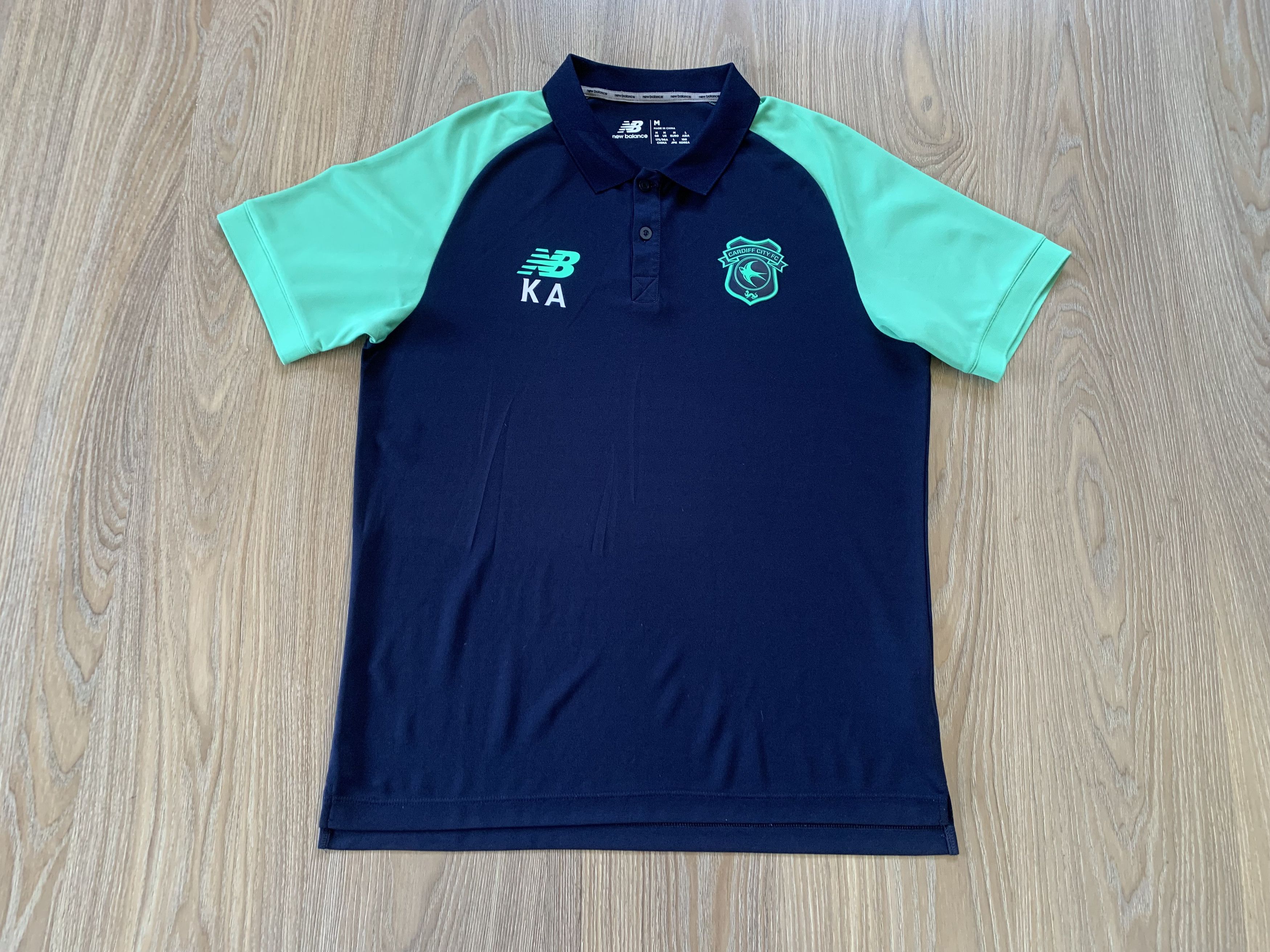 New Balance New Balance Cardiff City Football Polo T Shirt Size US M / EU 48-50 / 2 - 2 Thumbnail