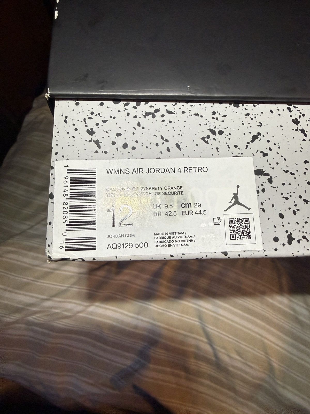Other Air Jordan 4 Retro Brain Juice x Edmond looi Size US 10.5 / EU 43-44 - 5 Thumbnail