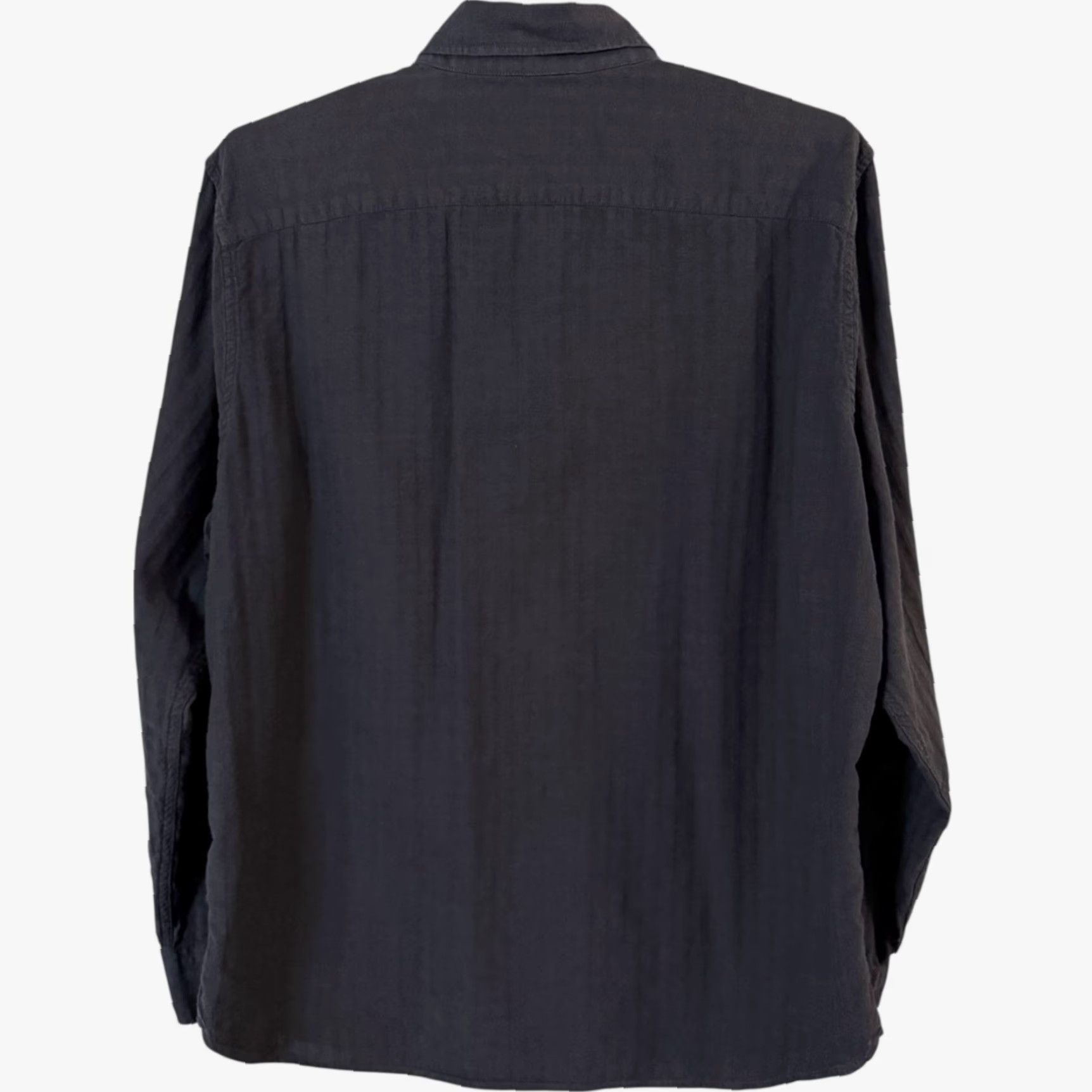 Abercrombie & Fitch Abercrombie & Fitch Shirt Gray Men XXL Button-Down Long-Sleeve Casual Striped 99% Cotton 1% Elastane Button Up Shirts Mens Size US XXL / EU 58 / 5 - 4 Thumbnail