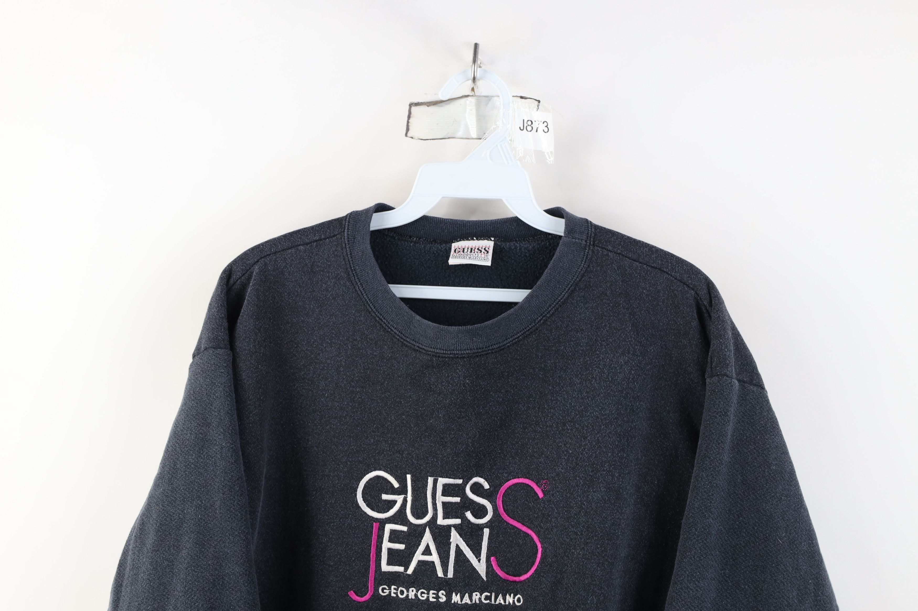 Vintage Vintage 80s 90s Georges Marciano Guess Jeans Sweatshirt USA Size ONE SIZE - 2 Thumbnail