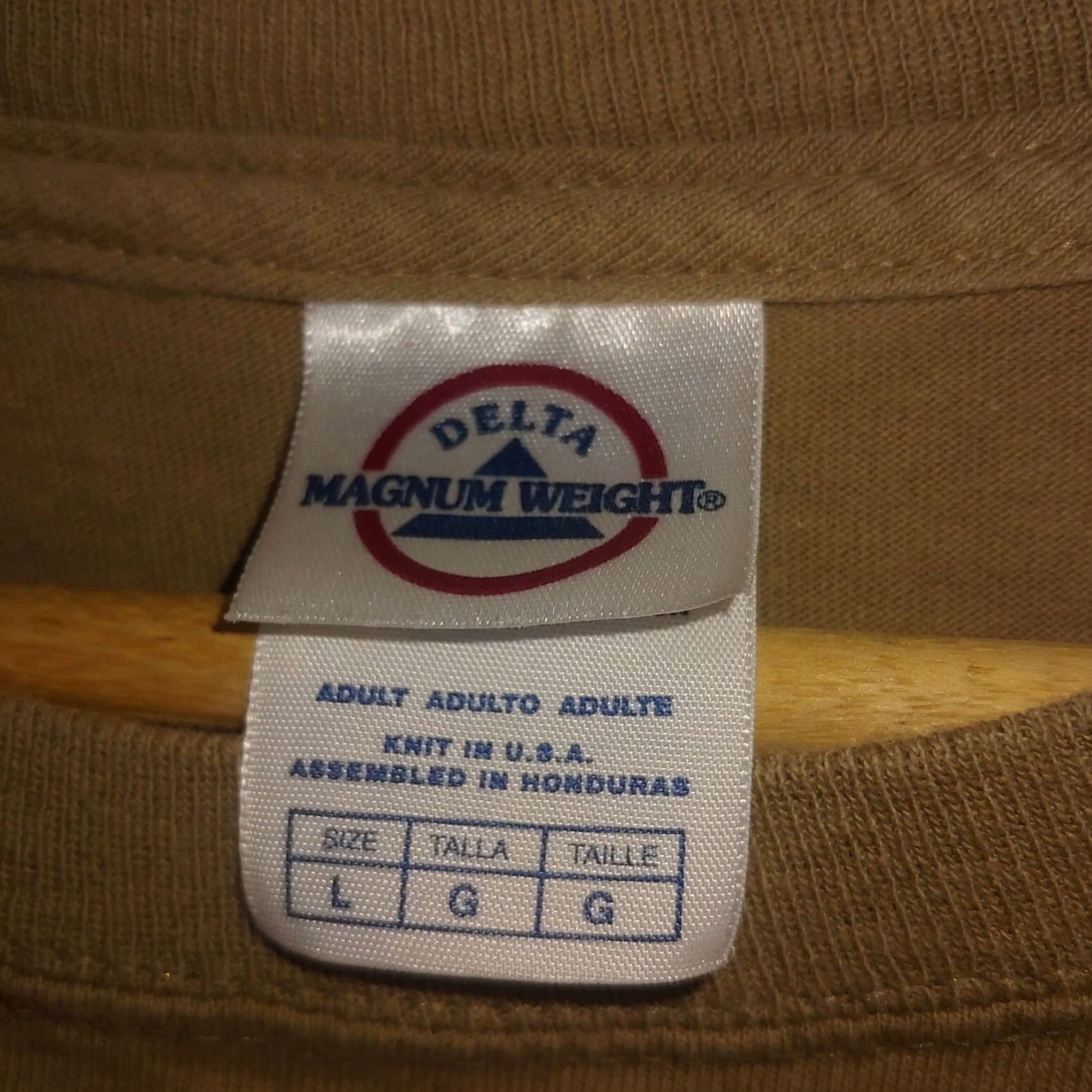 Delta 10 Lions Shirt Tan Large Garner Art Graphic African Safari Size US L / EU 52-54 / 3 - 3 Thumbnail