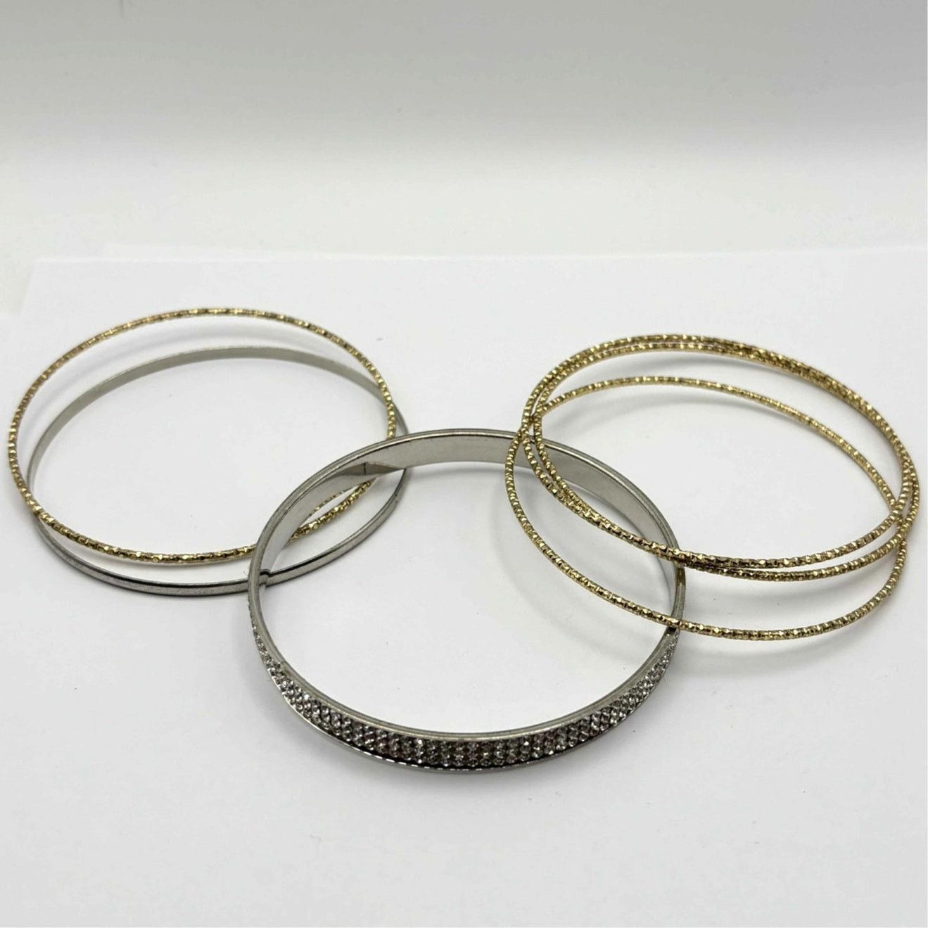 Other Gold & Silver Crystal Bracelet Bundle Size ONE SIZE - 3 Thumbnail
