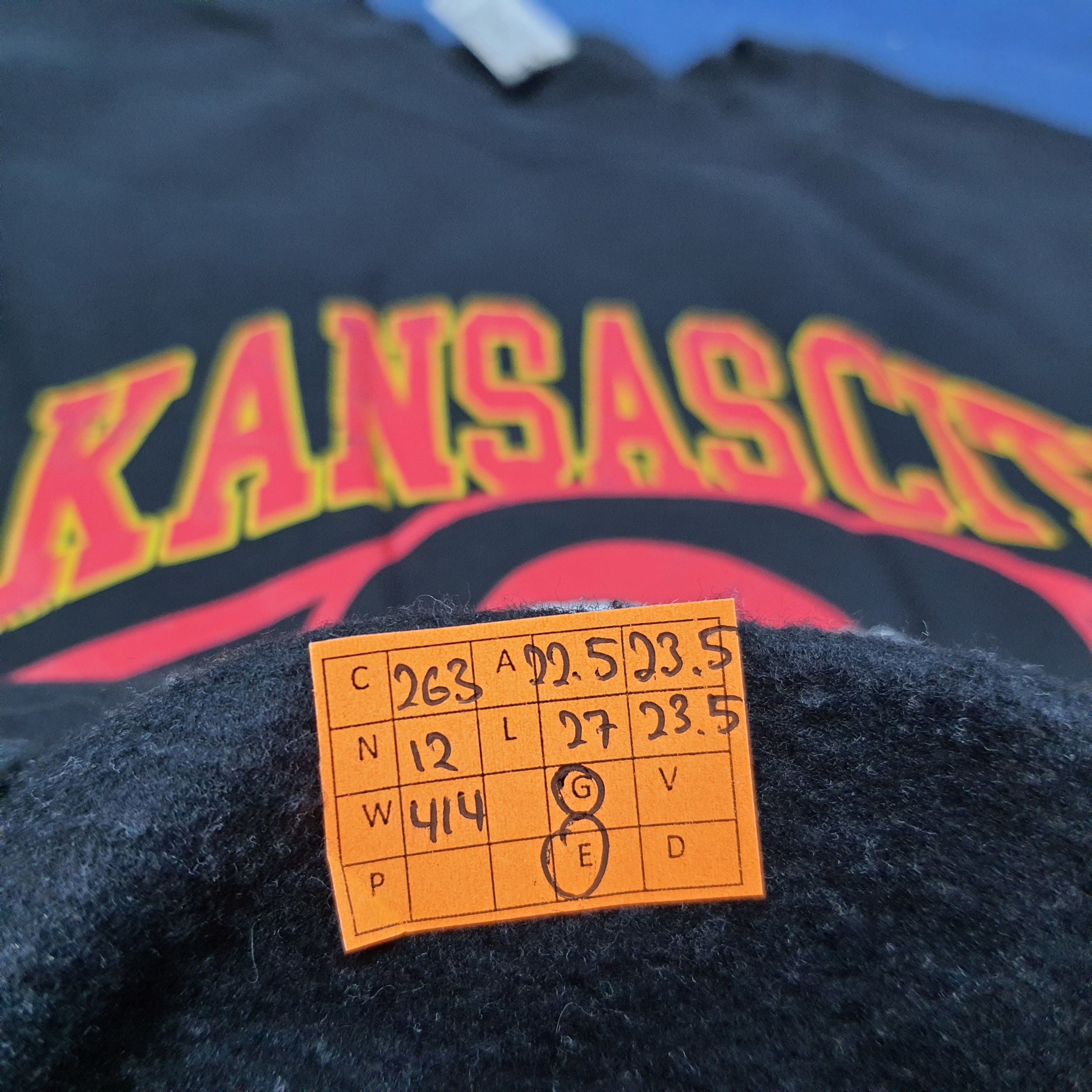 NFL Vintage KansasCity American Football Team Sweatshirt C263N12 Size US M / EU 48-50 / 2 - 7 Thumbnail