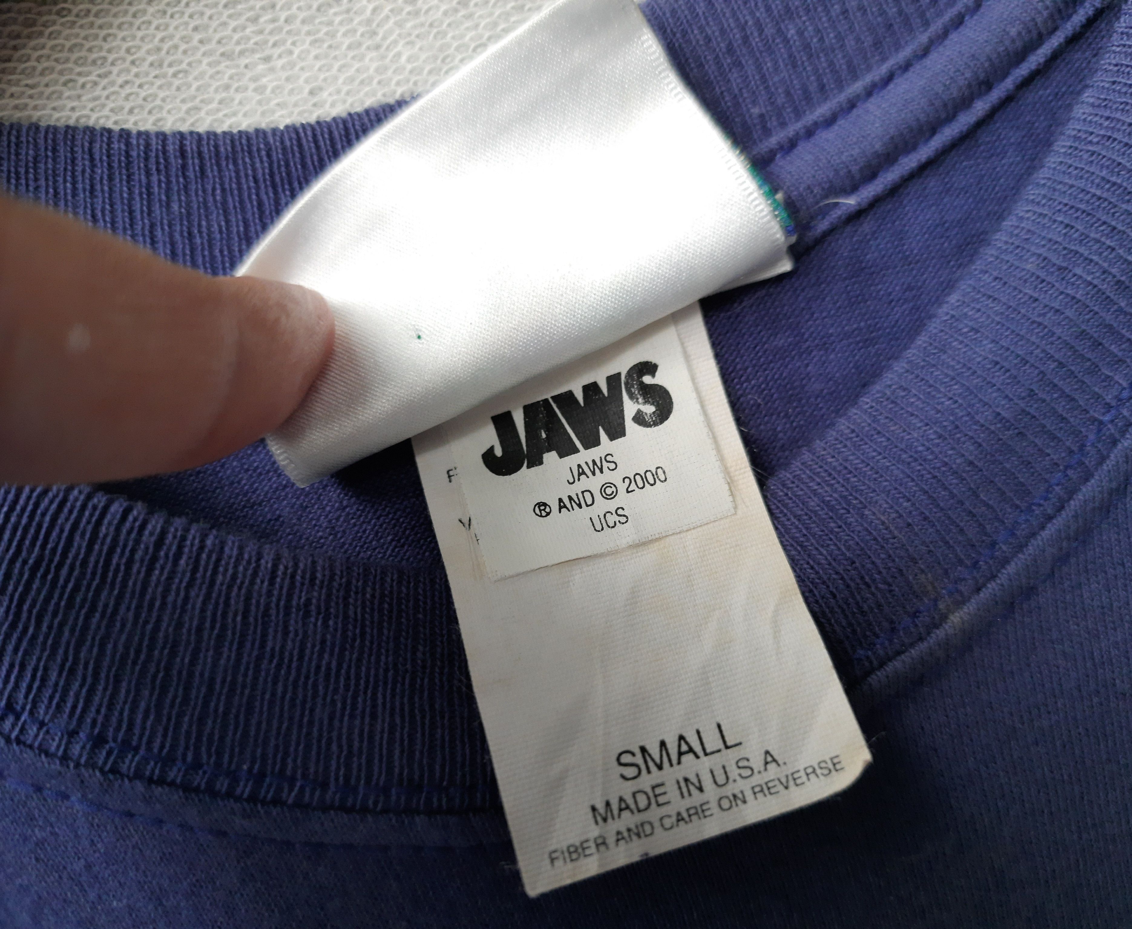 Universal Studios Y2K JAWS Universal Studios Movie Promo Tshirt Size US S / EU 44-46 / 1 - 5 Thumbnail
