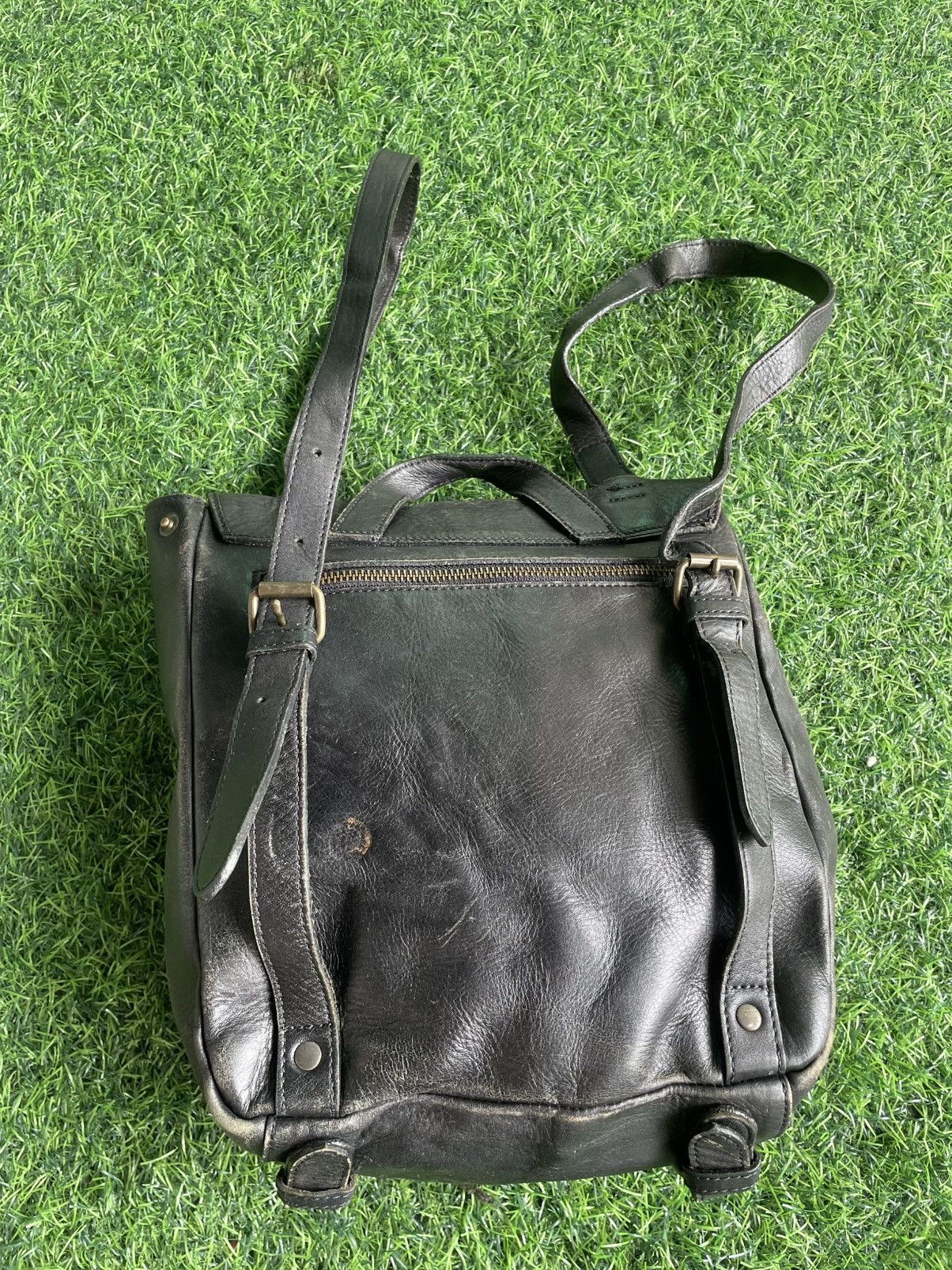 Japanese Brand Authentic MINI BACKPACK leather Size ONE SIZE - 2 Thumbnail