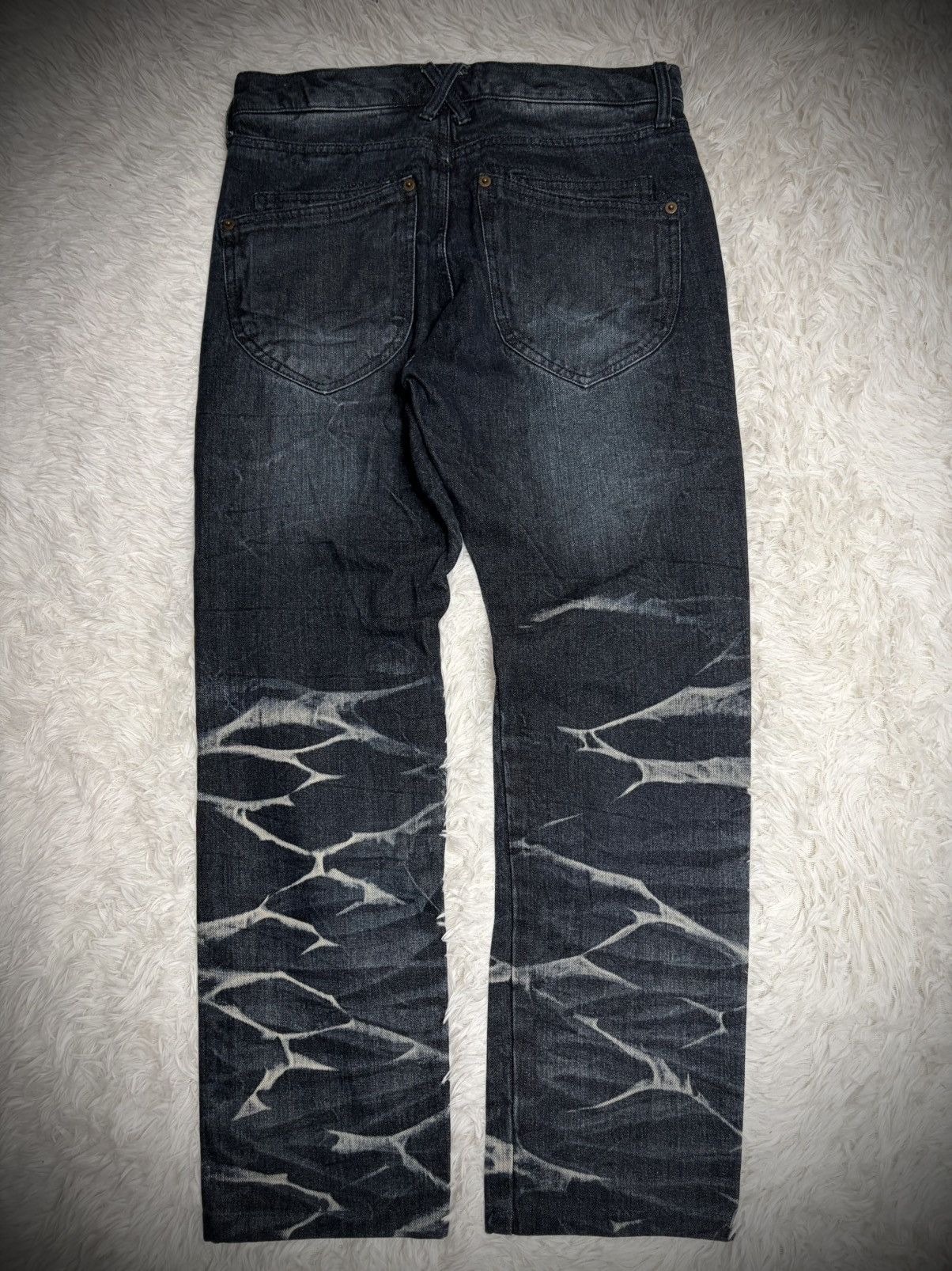 Japanese Brand Rare Semantic Design whisker tornado jeans Size US 30 / EU 46 - 5 Thumbnail