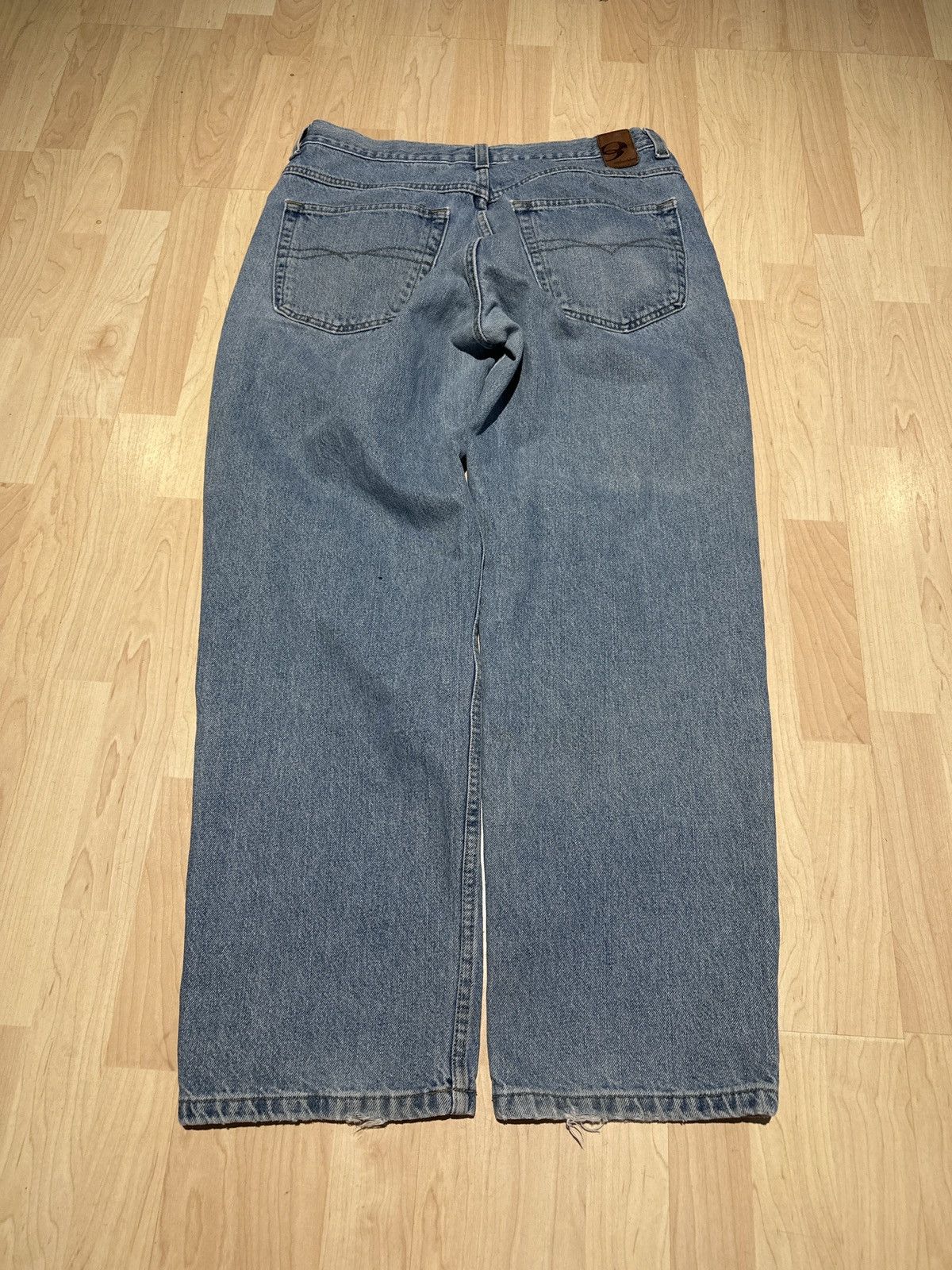 Anchor Blue × JNCO × Vintage Y2k Vintage Baggy Anchor Blue Affliction Jnco Skater Jeans Size US 34 / EU 50 - 3 Thumbnail