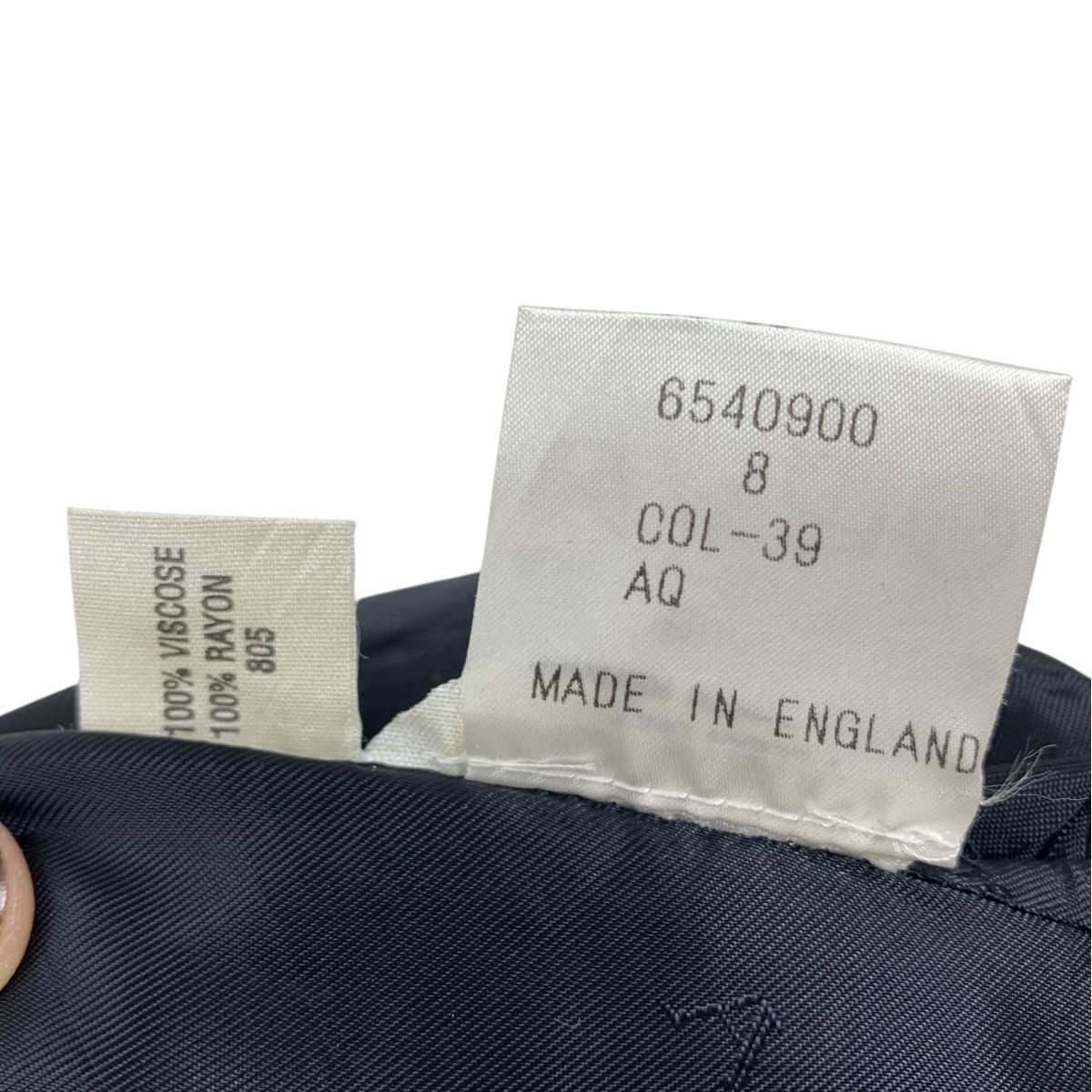 Aquascutum Vintage 1994 AQUASCUTUM Great Britain Blazer Coat Jacket Size US S / EU 44-46 / 1 - 10 Thumbnail
