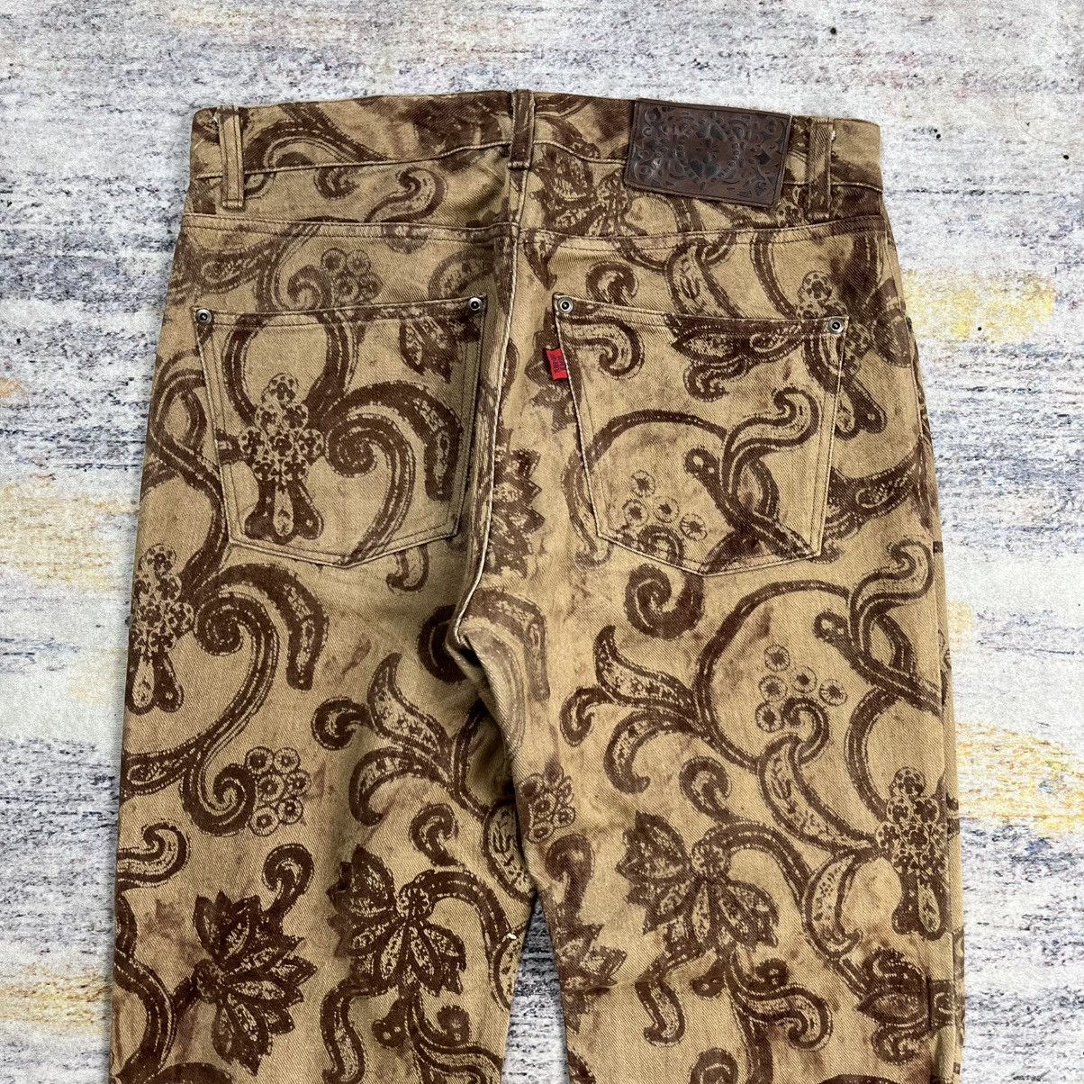 Hysteric Glamour × Yoshiyuki Konishi Vintage Yoshiyuki Konishi paisley denim pants Size US 32 / EU 48 - 4 Thumbnail
