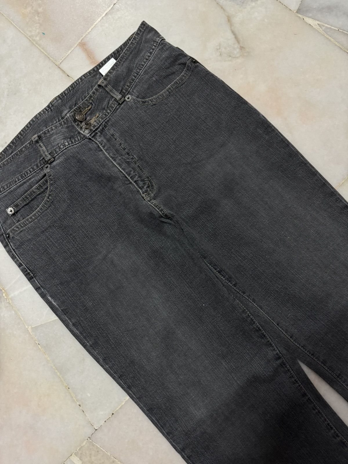 Other 💥FLARE 90s STYLE💥JAPANESE BELL BOTTOM DENIM JEANS STYLE SICK Size US 29 - 3 Thumbnail