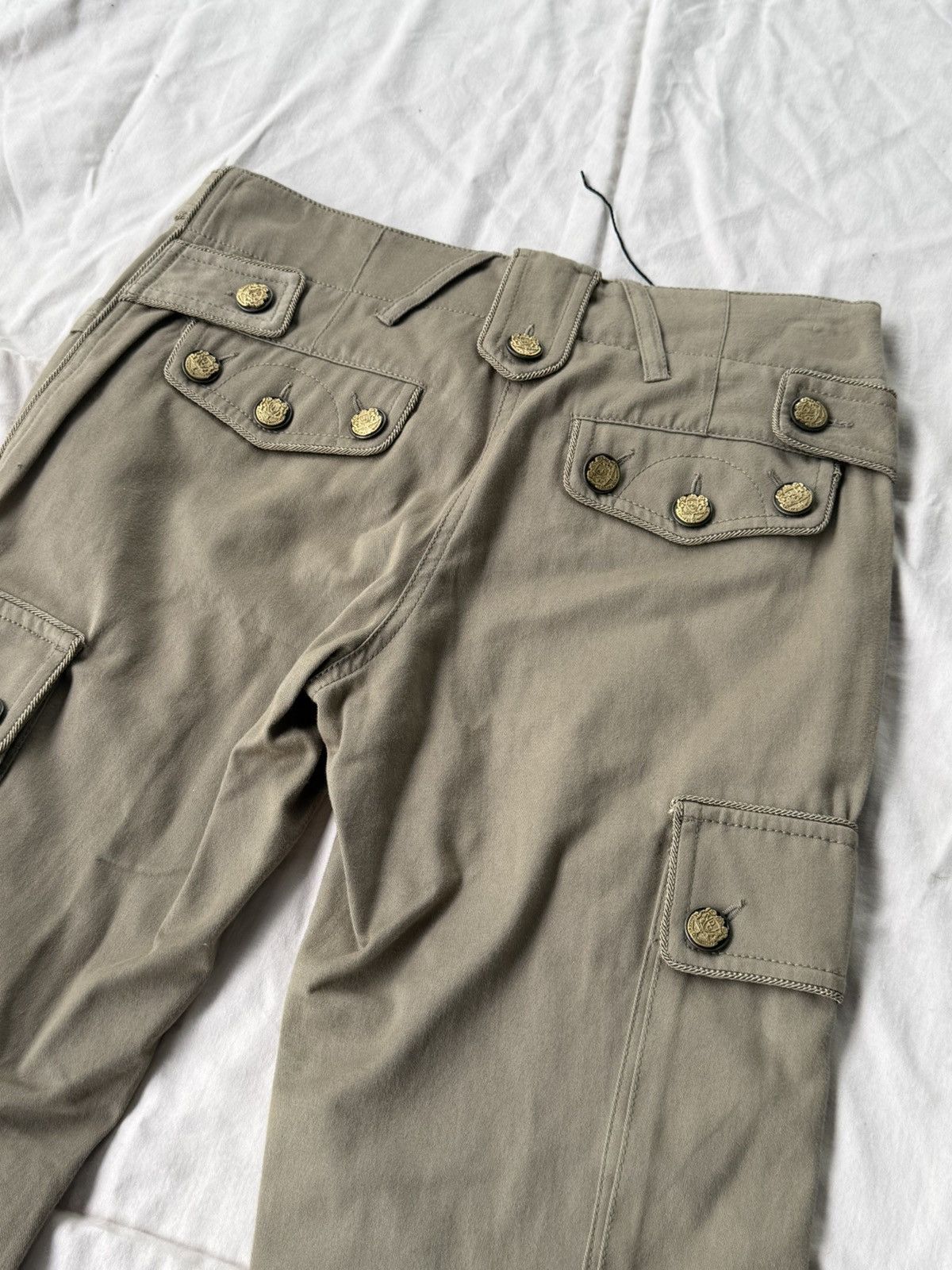 Dolce & Gabbana Dolce & Gabbana Brown Cargo Trousers Size US 34 / EU 50 - 1 Thumbnail