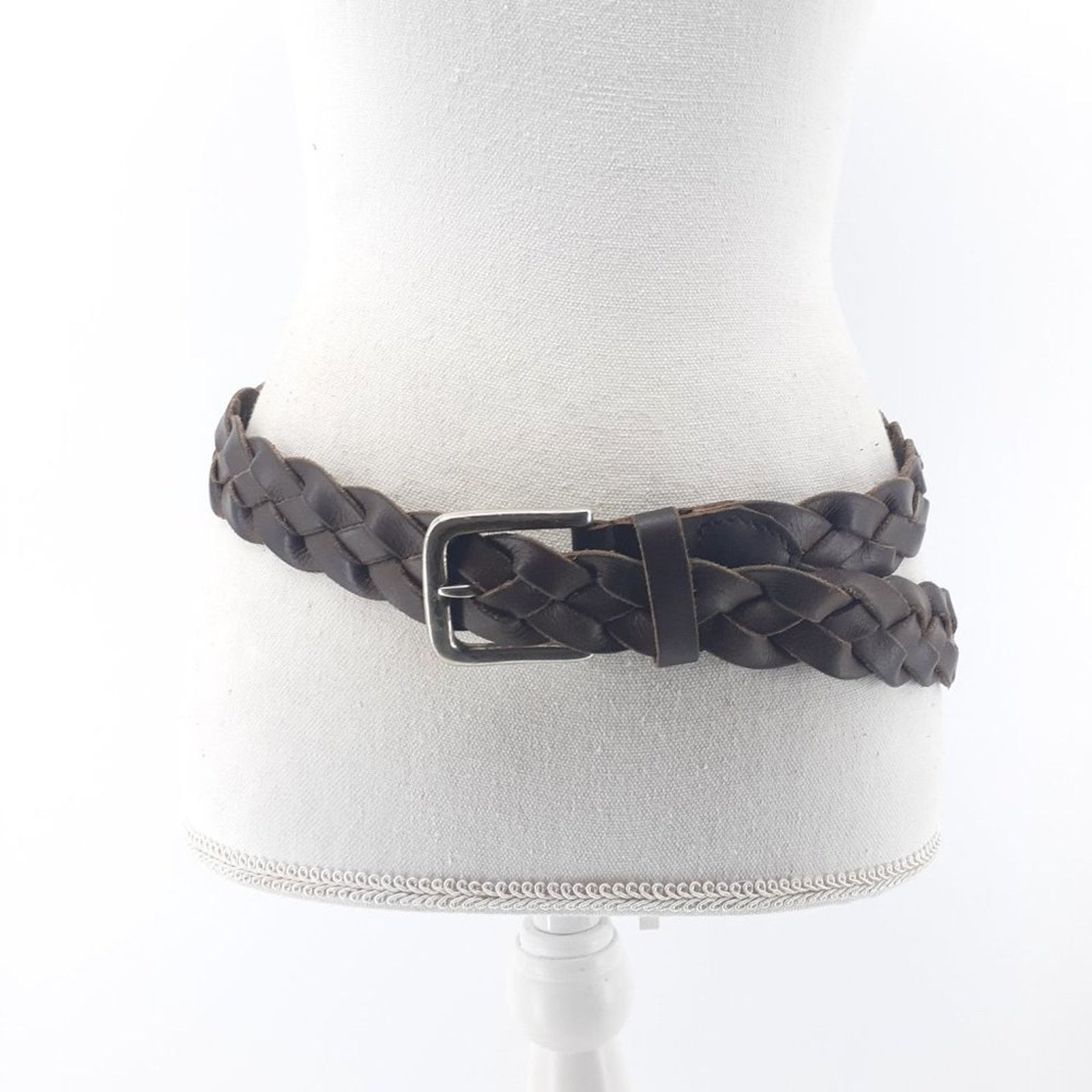 Aeropostale Aeropostale Distressed Buckle Single Prong Silver Size L/XL Size ONE SIZE - 1 Thumbnail