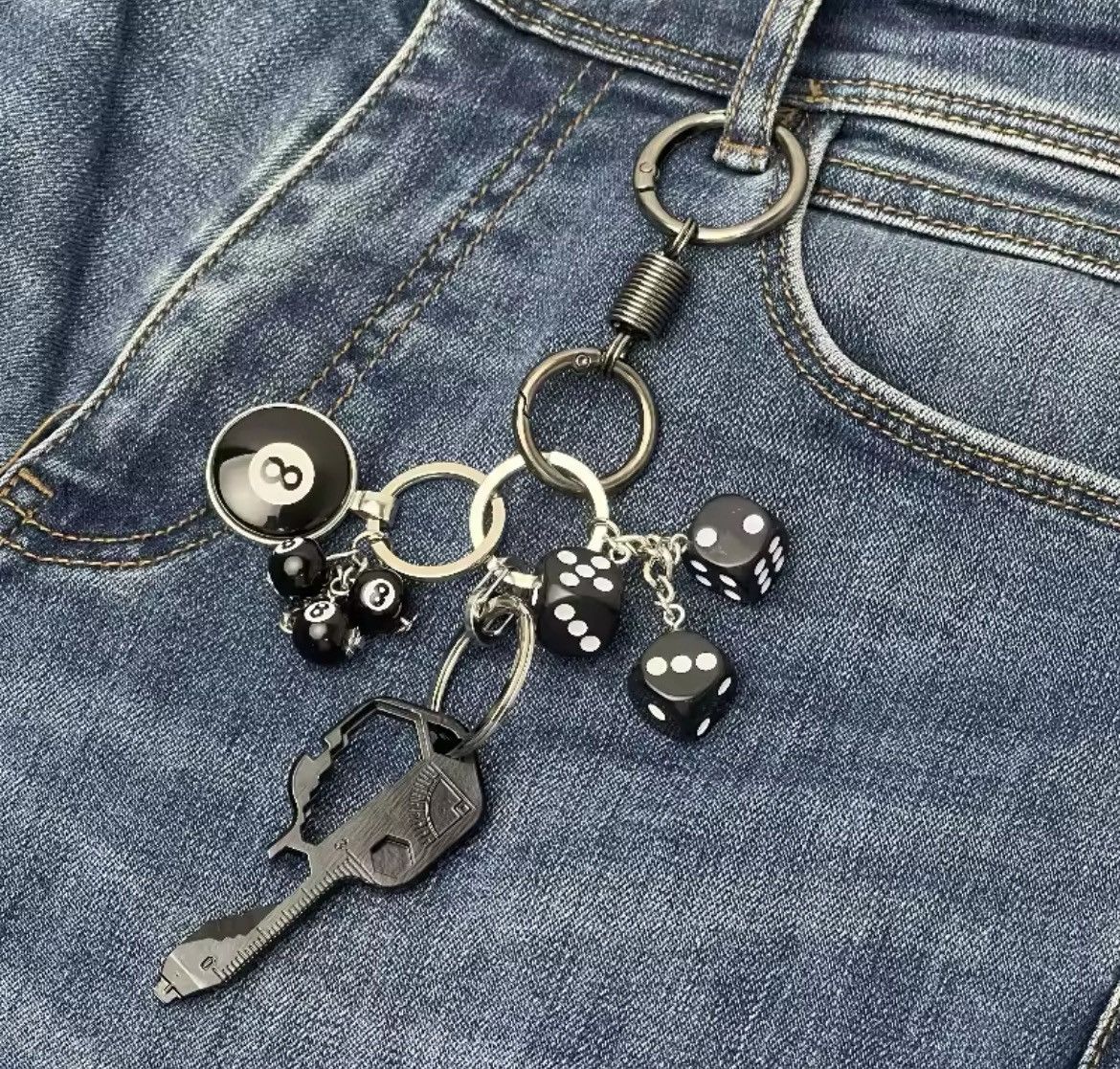 Vintage Jeans Carabiner Black Set Size ONE SIZE - 2 Thumbnail