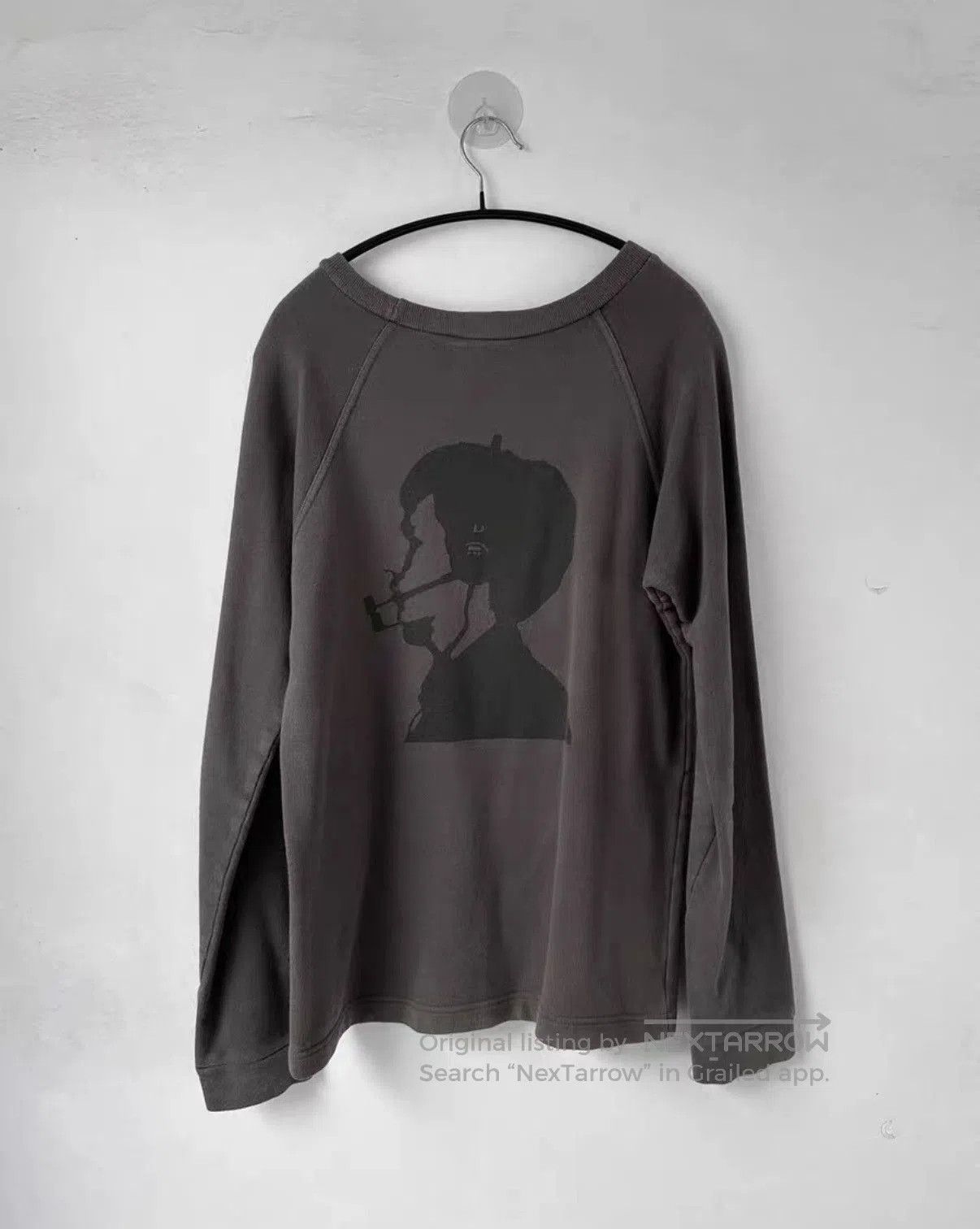 Raf Simons Brown Long Sleeve Graphic Print Shirt. Size US S / EU 44-46 / 1 - 3 Thumbnail