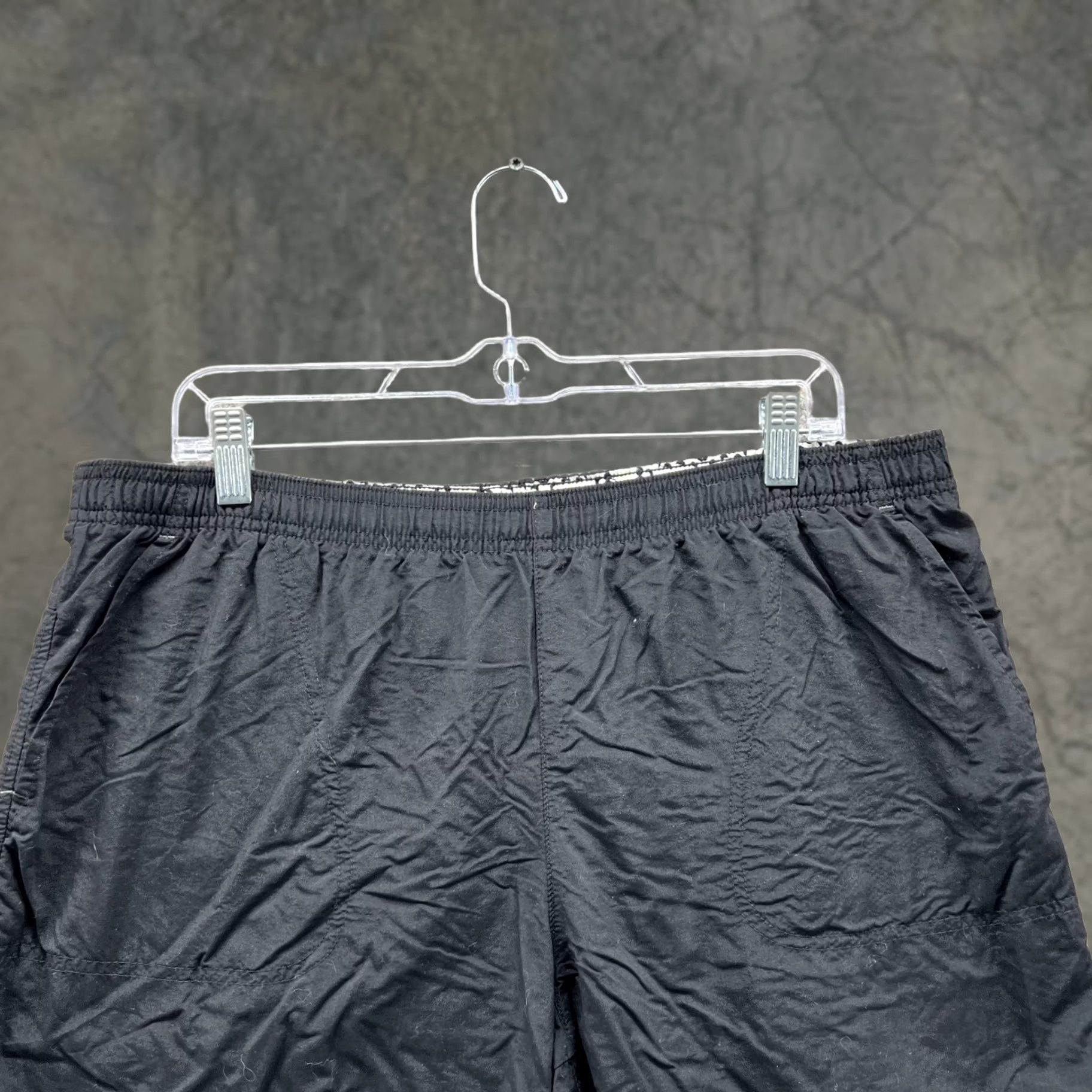 Vintage Columbia Shorts Women Large UPF Black Sandy River Elastic Waist Swim Trunks Size 36" / US 14 / IT 50 - 1 Thumbnail