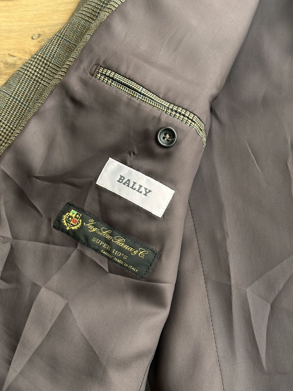Bally × Vintage Vintage Bally Presidential Luxury Wool Blazer Size 54R - 8 Thumbnail