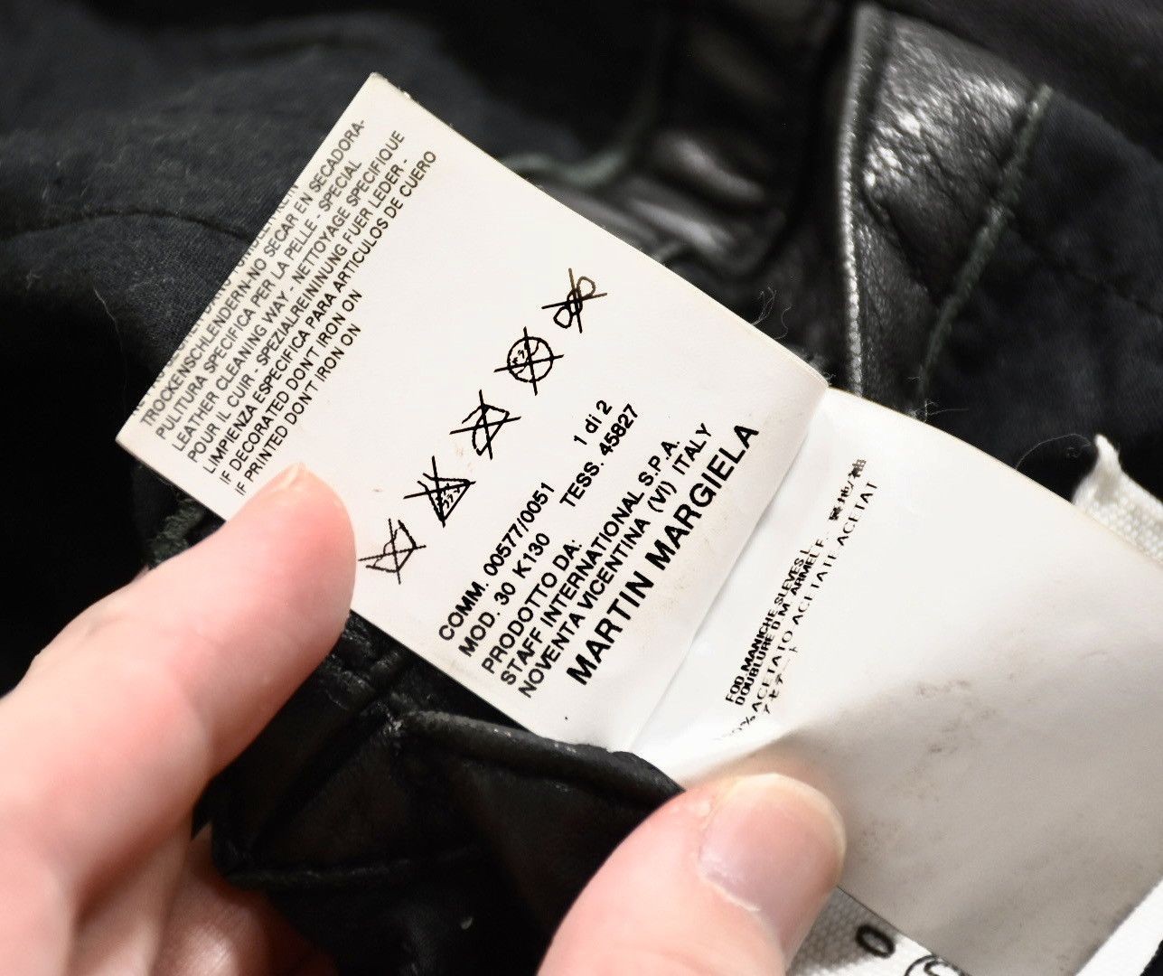 Maison Margiela Maison Martin Margiela Moto Jacket，size 50！！ Size US L / EU 52-54 / 3 - 14 Thumbnail