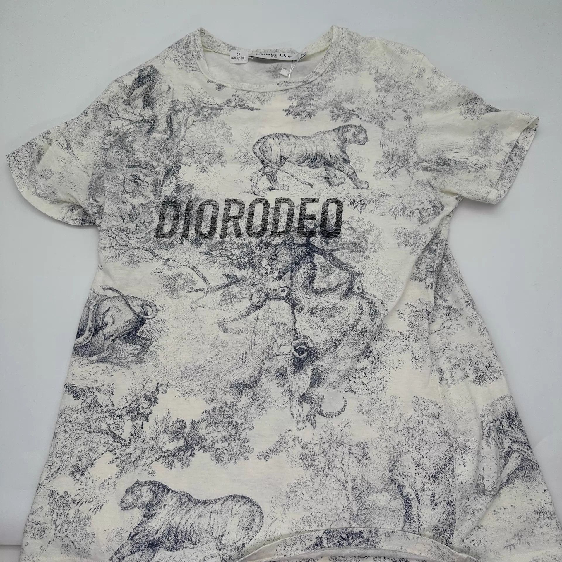 Dior Dior Short-Sleeve Tee M Size M / US 6-8 / IT 42-44 - 1 Thumbnail