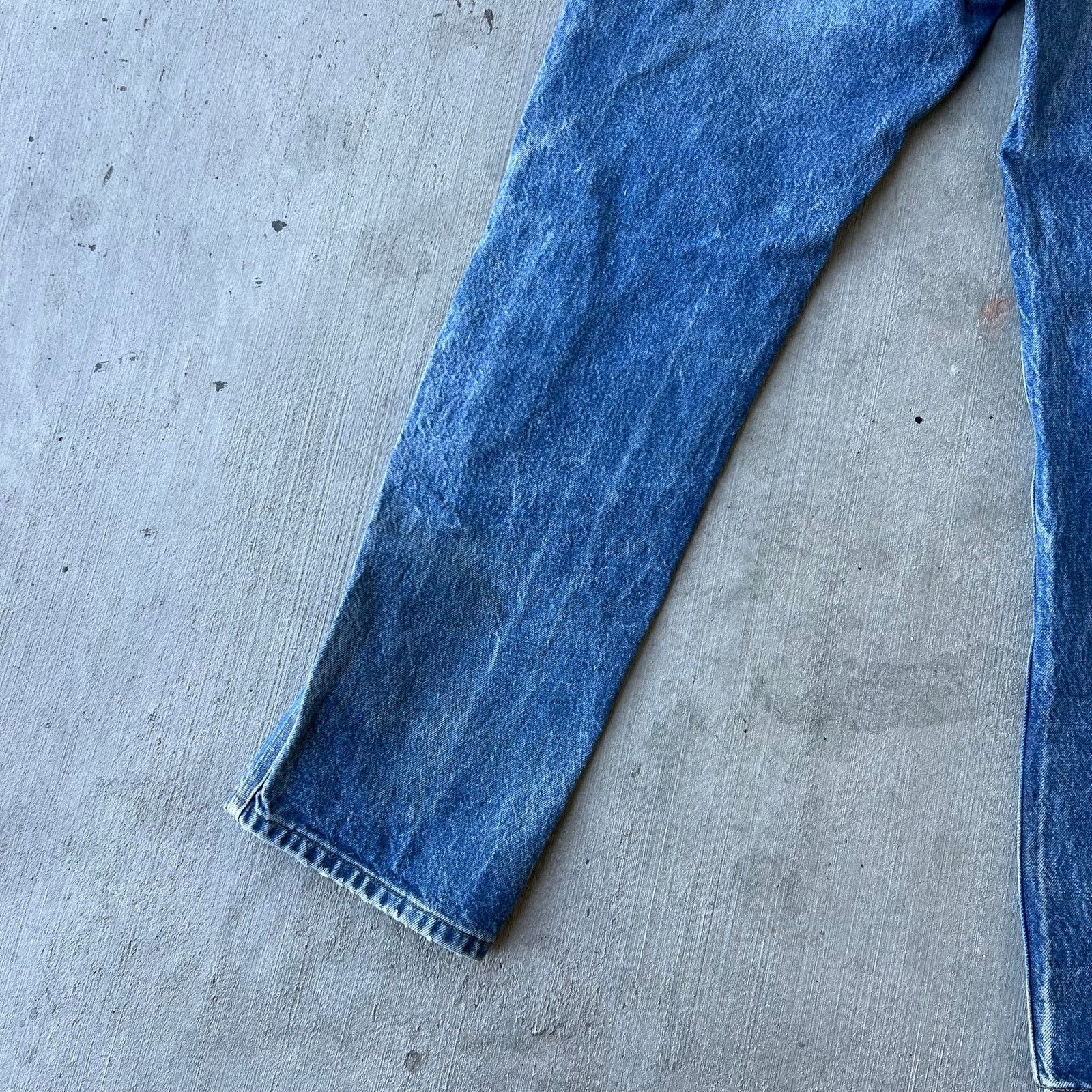 Carhartt × Vintage Carhartt faded blue denim double knee work carpenter pants Size US 32 / EU 48 - 10 Thumbnail