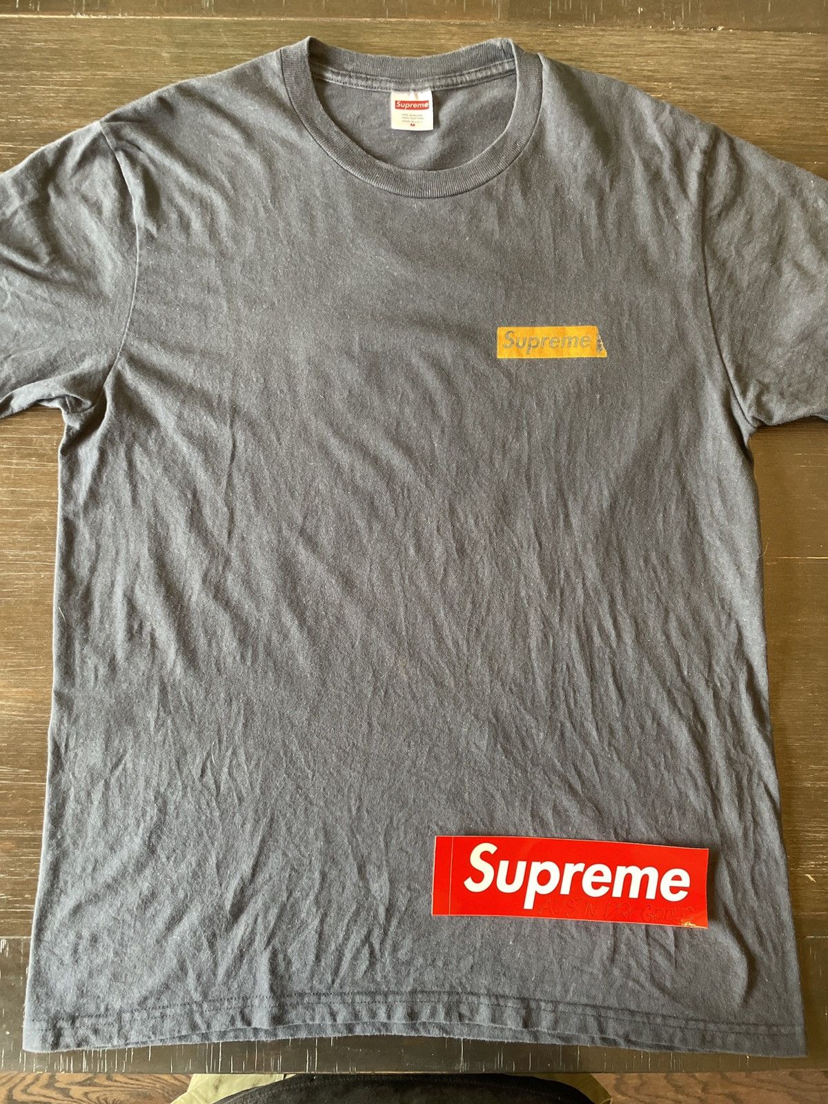 Supreme Supreme Body Snatchers Tee Navy (SS23) Size US M / EU 48-50 / 2 - 2 Thumbnail