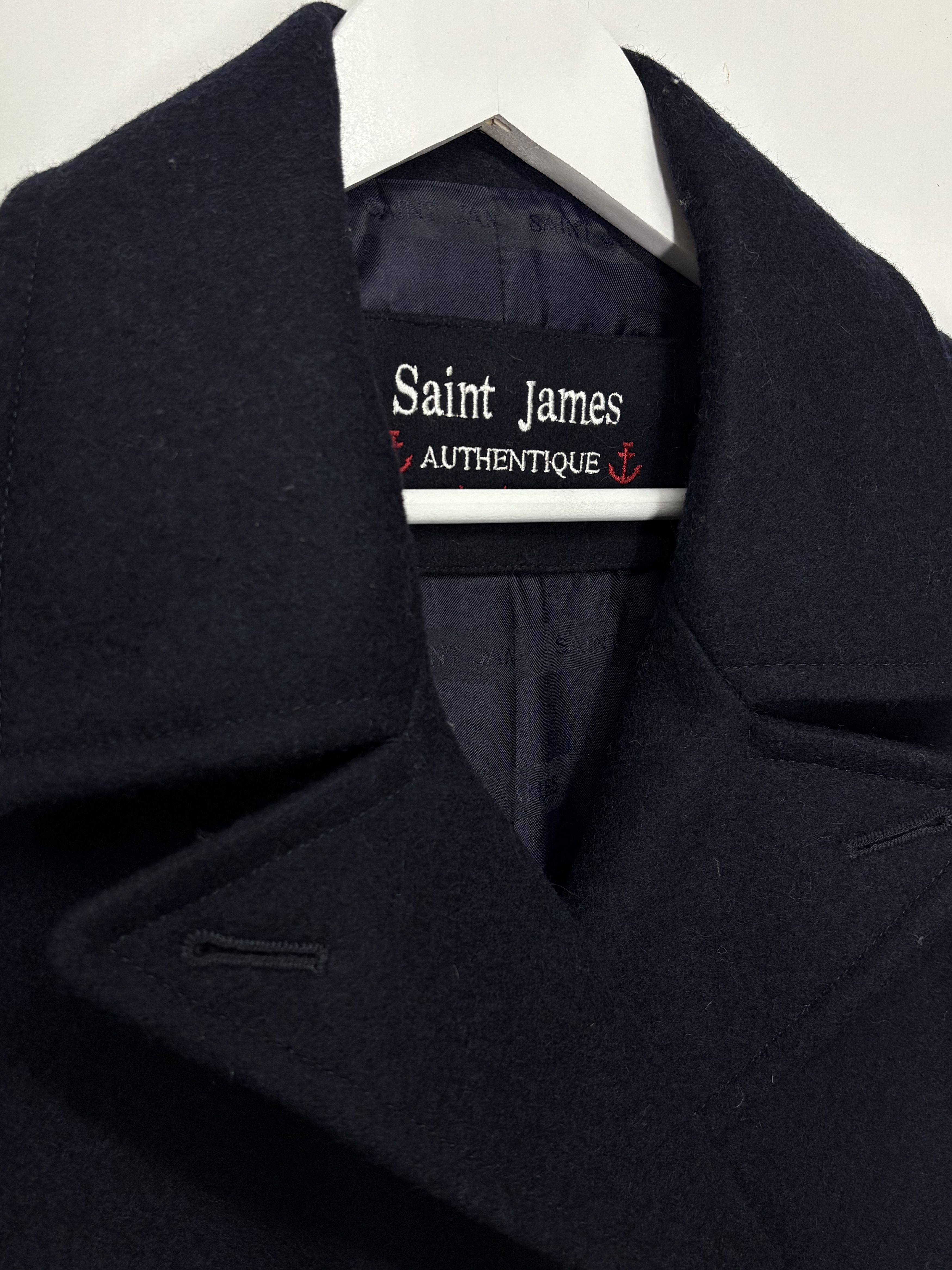 Saint James Saint James Galion Marine Officer Peacoat Double Breasted Size US S / EU 44-46 / 1 - 14 Thumbnail