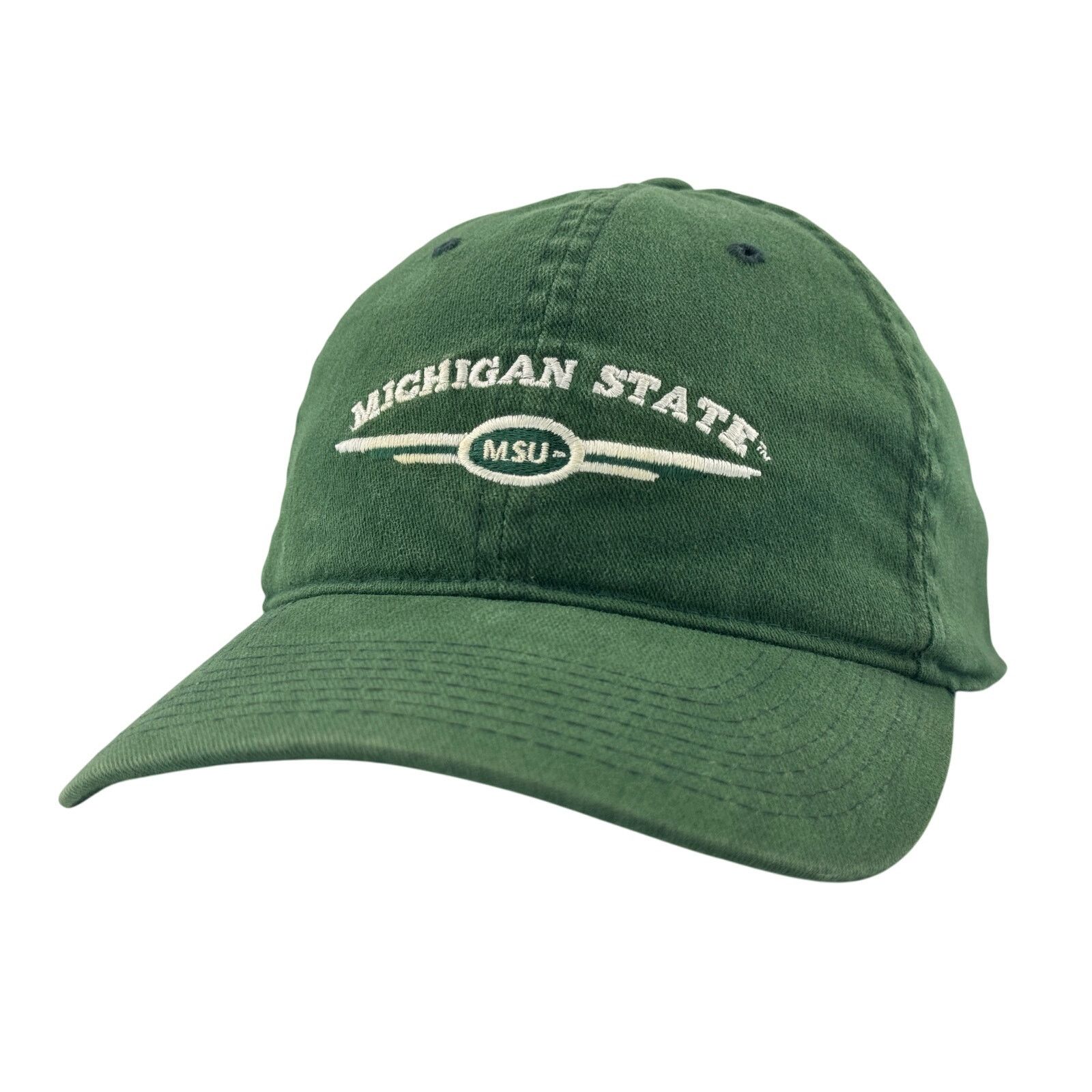 Yupong Vintage Michigan State University Hat - FlexFit Spartans Cap Size ONE SIZE - 1 Thumbnail