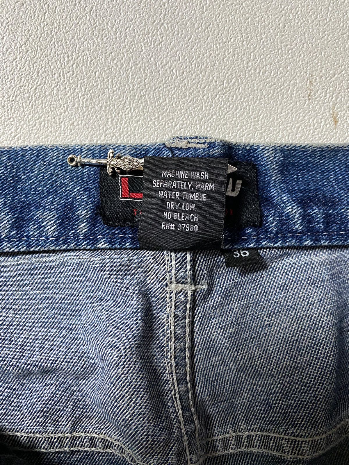 Fubu Fubu y2k Embroidered Carpenter Jeans Blue Size US 36 / EU 52 - 22 Thumbnail