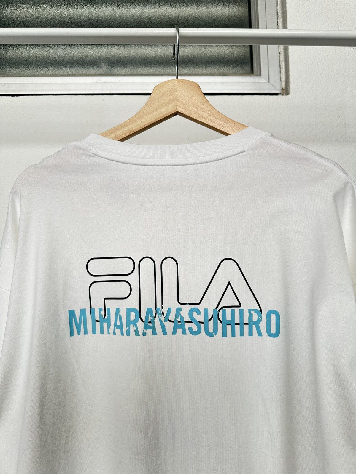 Fila × Maison MIHARA YASUHIRO 2021ss - Fila x Mihara Yasuhiro '' After Music Wear '' LS Size US XL / EU 56 / 4 - 7 Thumbnail