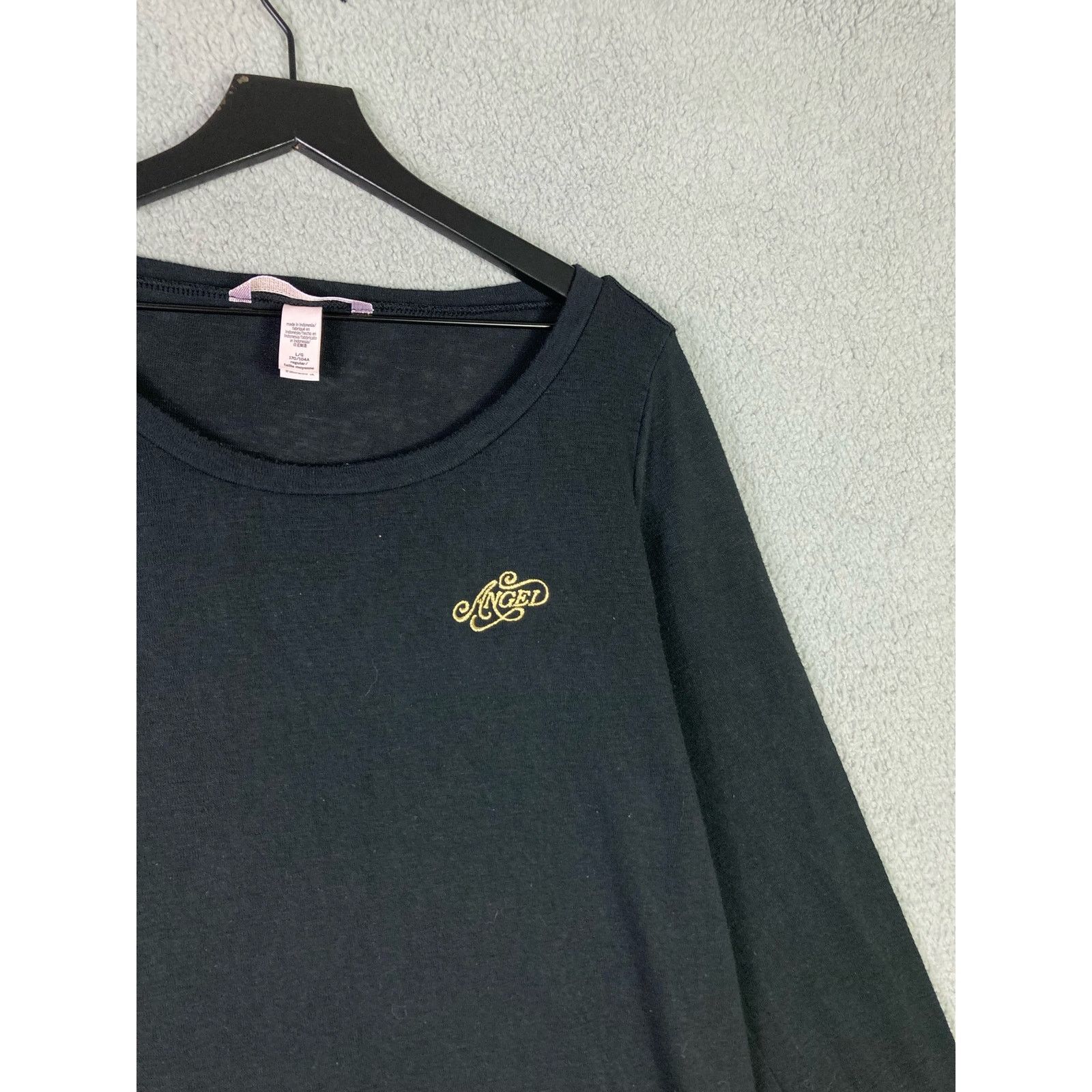 Victoria's Secret Victoria's Secret Black PJ Top Cozy Sleepwear L Womens PJs Size L / US 10 / IT 46 - 6 Thumbnail