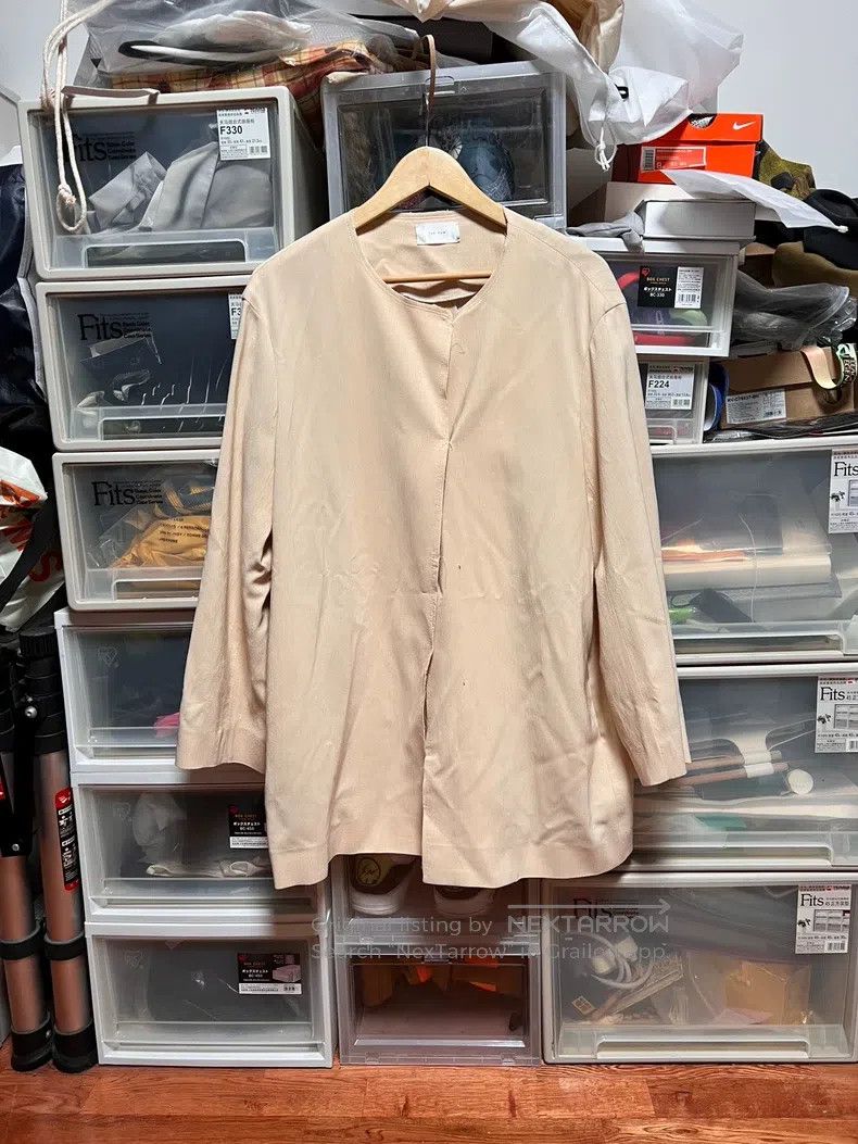 The Row The Row Sheep-wool mulberry silk coat Size S / US 4 / IT 40 - 1 Thumbnail