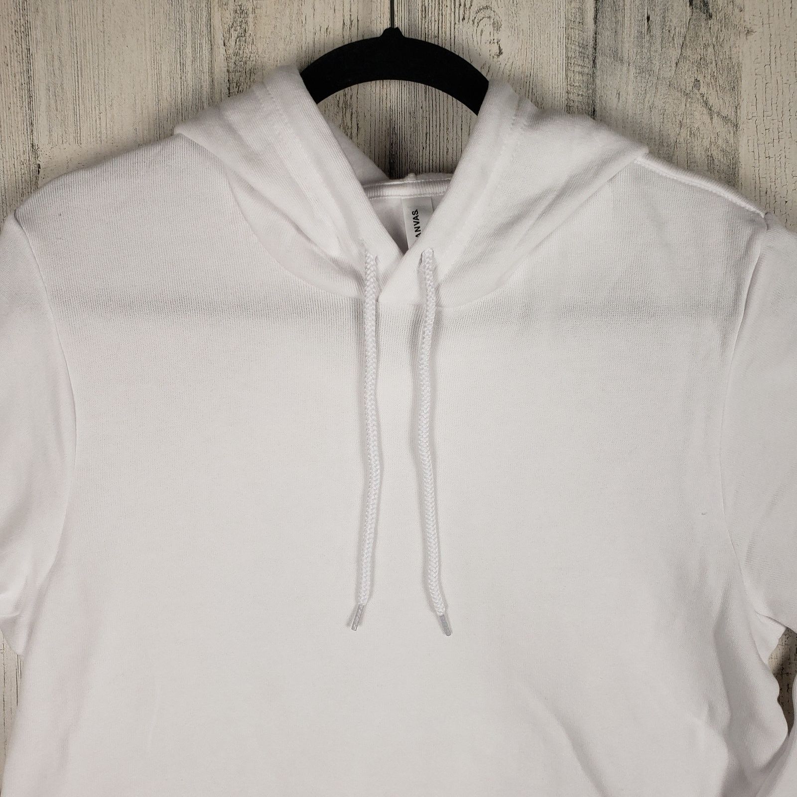Other NWOT Bella + Canvas White Fleece Pullover Hoodie Size XS Size XS / US 0-2 / IT 36-38 - 2 Thumbnail