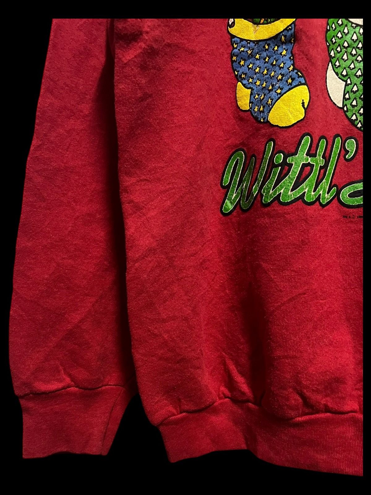 Warner Bros Vintage 90s Looney Tunes Tweety Bird Christmas Sweatshirt Size US XL / EU 56 / 4 - 5 Thumbnail