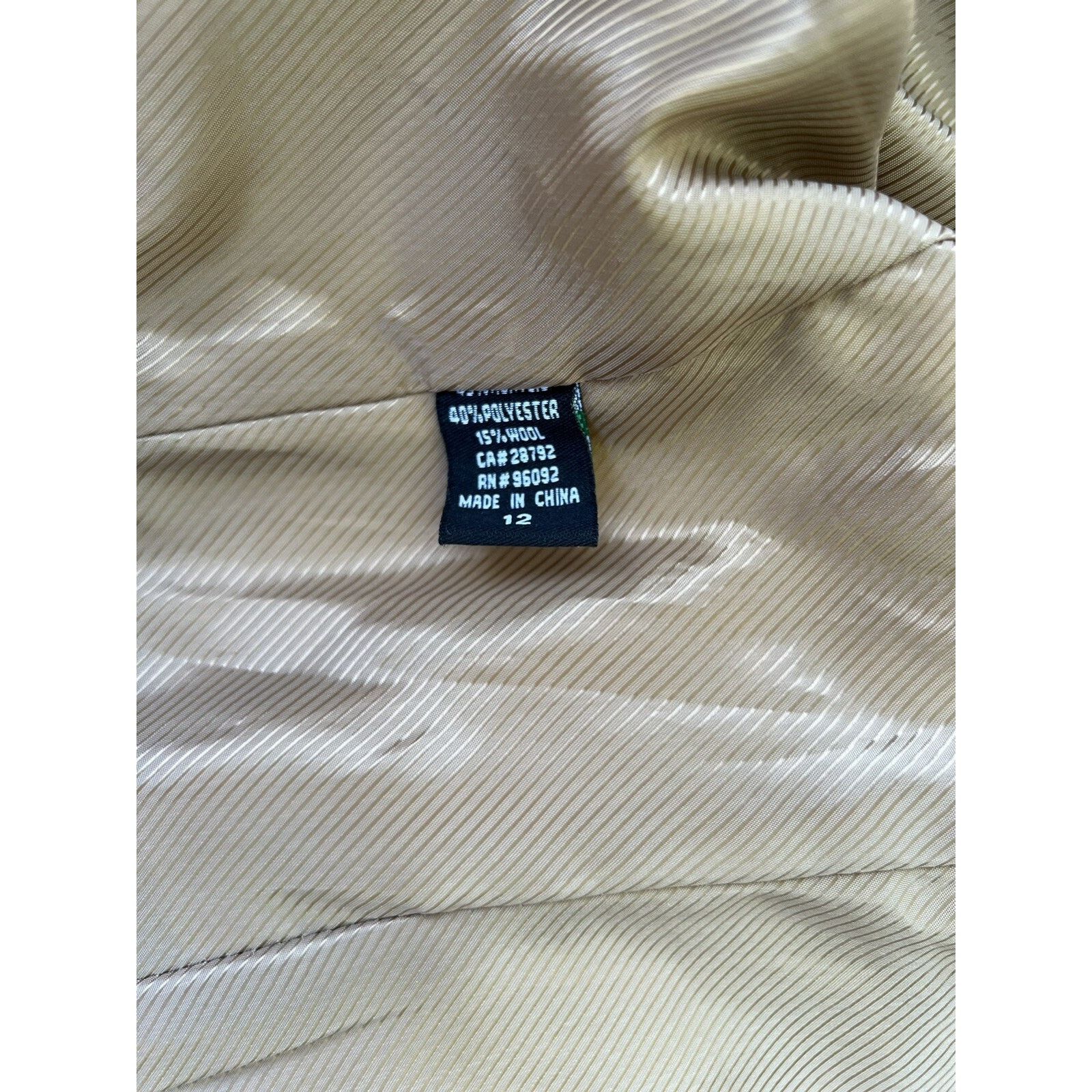 John Dalia Dalia Women's Size 12 Blazer jacket Wool Blend Warm A000219 Size XL / US 12-14 / IT 48-50 - 9 Thumbnail