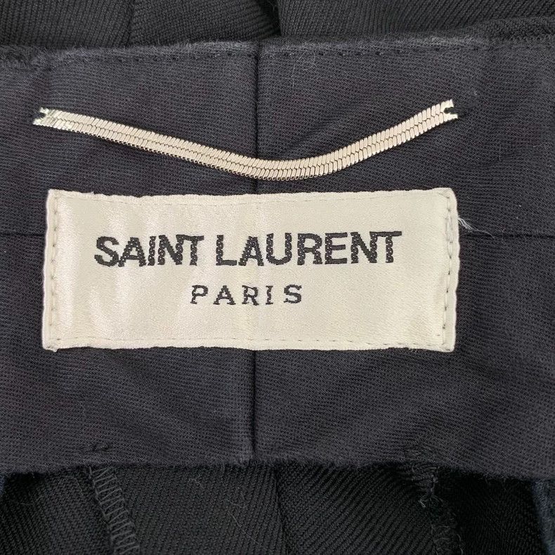 Saint Laurent Paris Saint Laurent Paris size S Black wool casual trousers Size US 30 / EU 46 - 6 Thumbnail