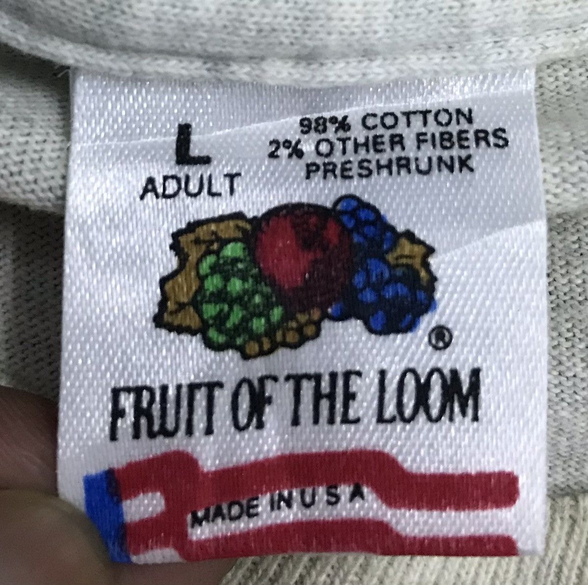 Band Tees × R.E.M. Vintage Fruit Of The Loom R.E.M. Made In Usa Shirt Size US L / EU 52-54 / 3 - 7 Thumbnail