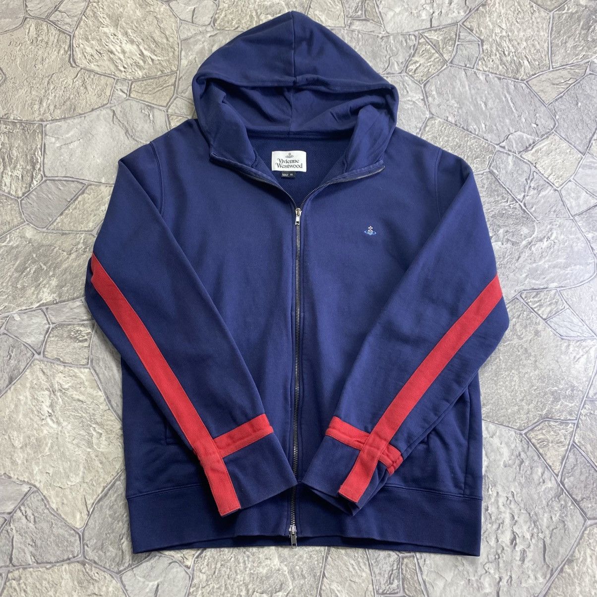 Vivienne Westwood Vintage Vivienne Westwood Zip Hoodie Size US XL / EU 56 / 4 - 1 Thumbnail