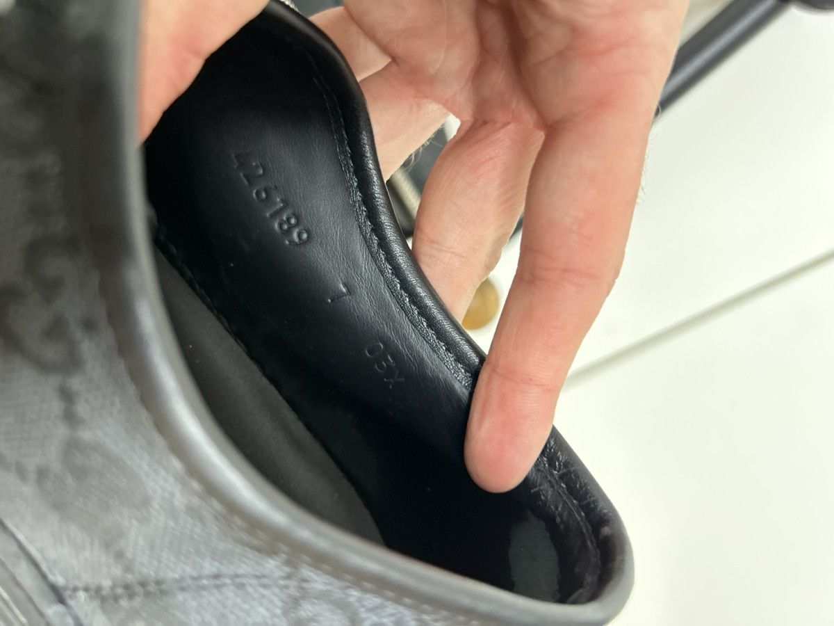 Gucci Gucci GG Canvas Low 'Black' Size US 8 / EU 41 - 12 Thumbnail