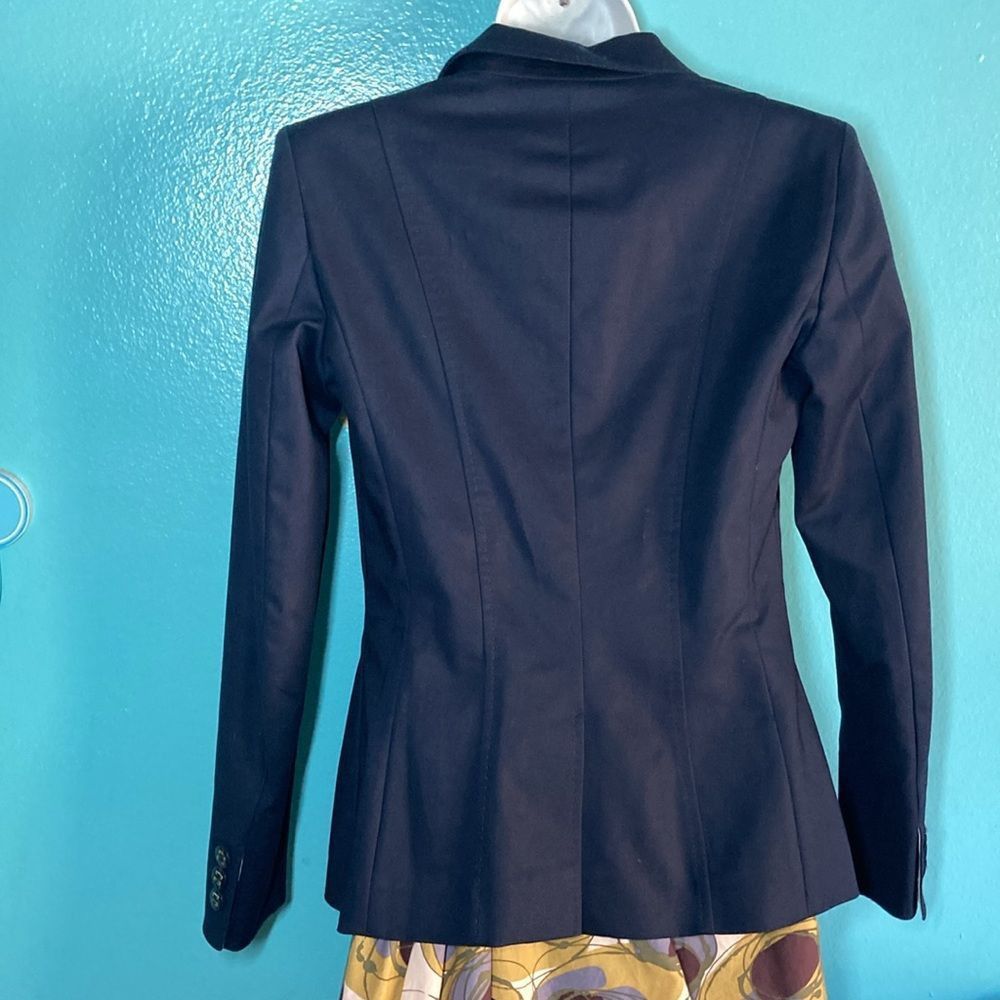 Other Luisa Spagnoli Navy Blazer Size 40 Fits XS Size XS / US 0-2 / IT 36-38 - 6 Thumbnail